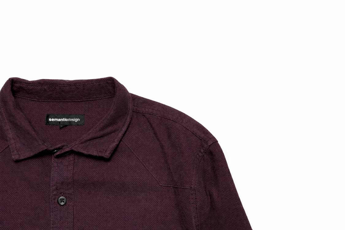 JPN 일본 빈티지 y2k 모리걸 아메카지 오버핏 7부 버건디 셔츠 L 상품이미지5