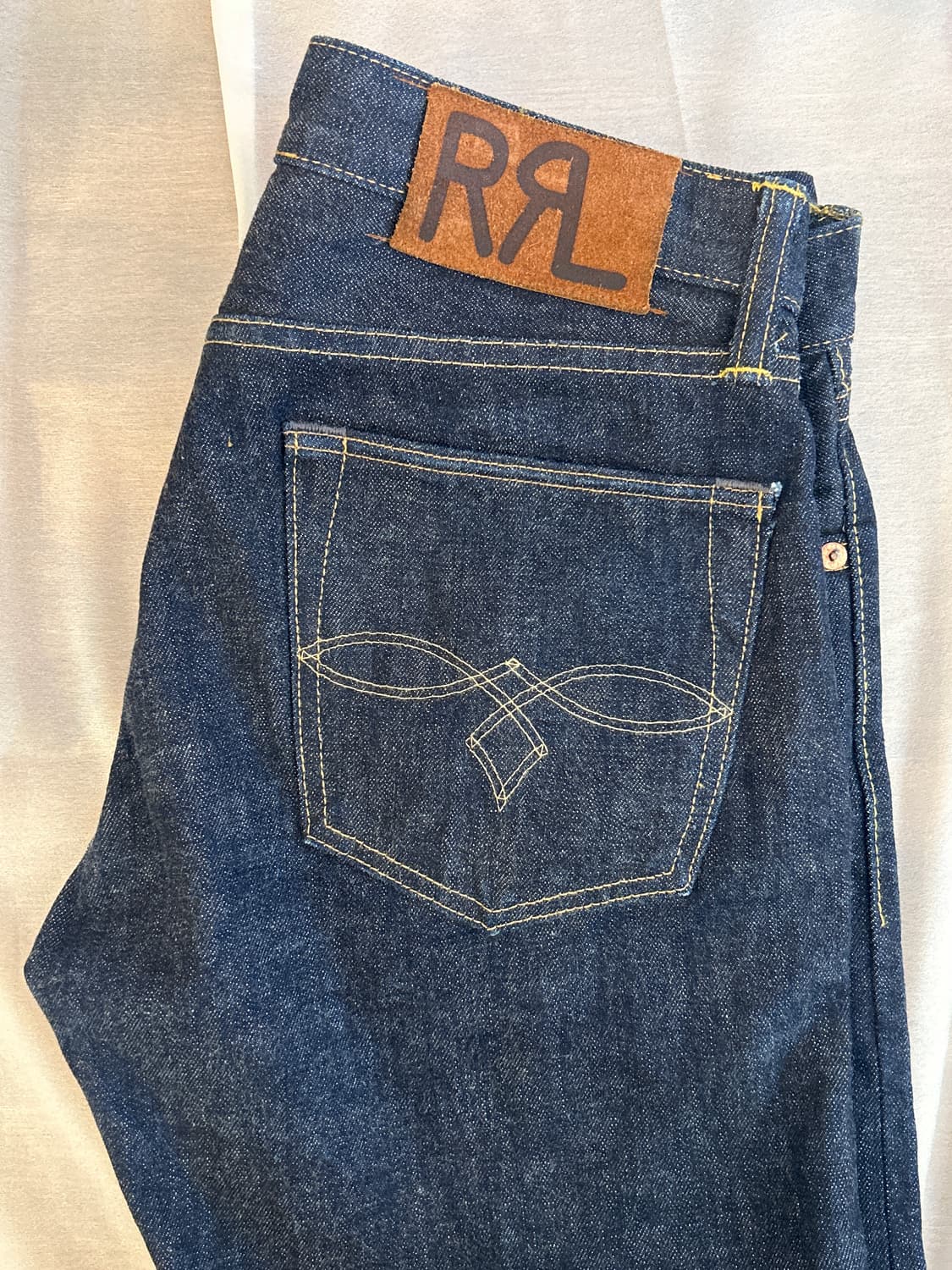 [RRL Double RL] Low Straight Selvedge Ra 상품이미지1