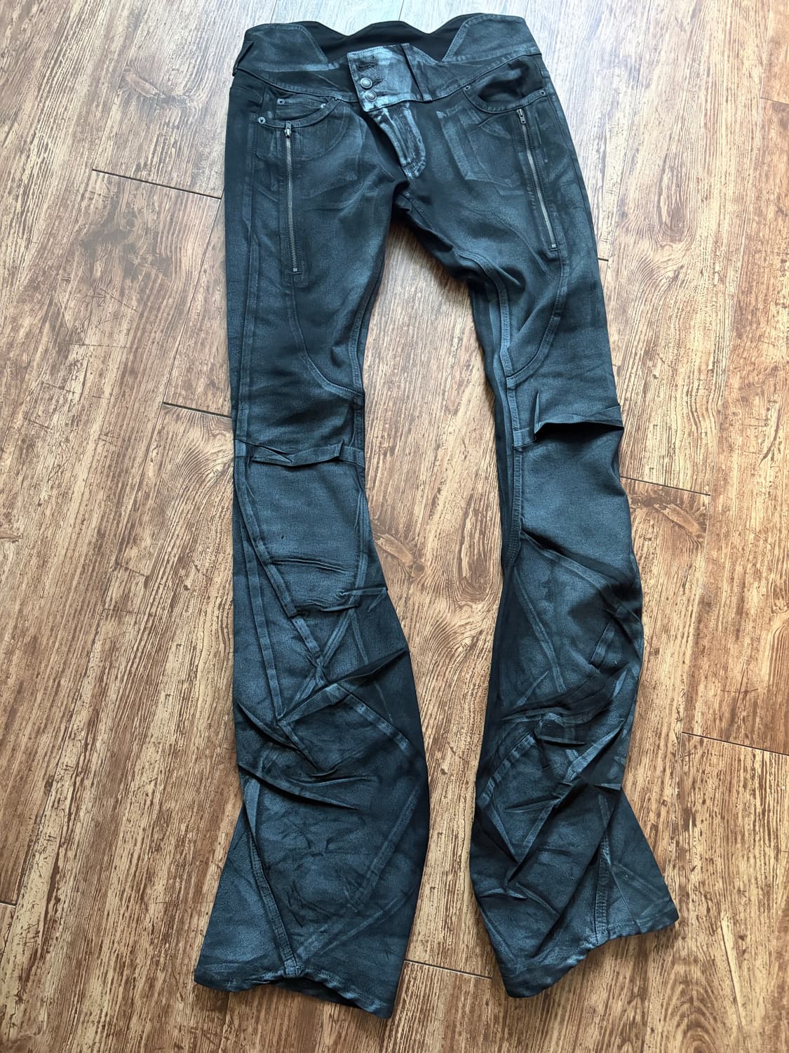 오토링거 웨이스트밴드 드레이프 데님 상품이미지3