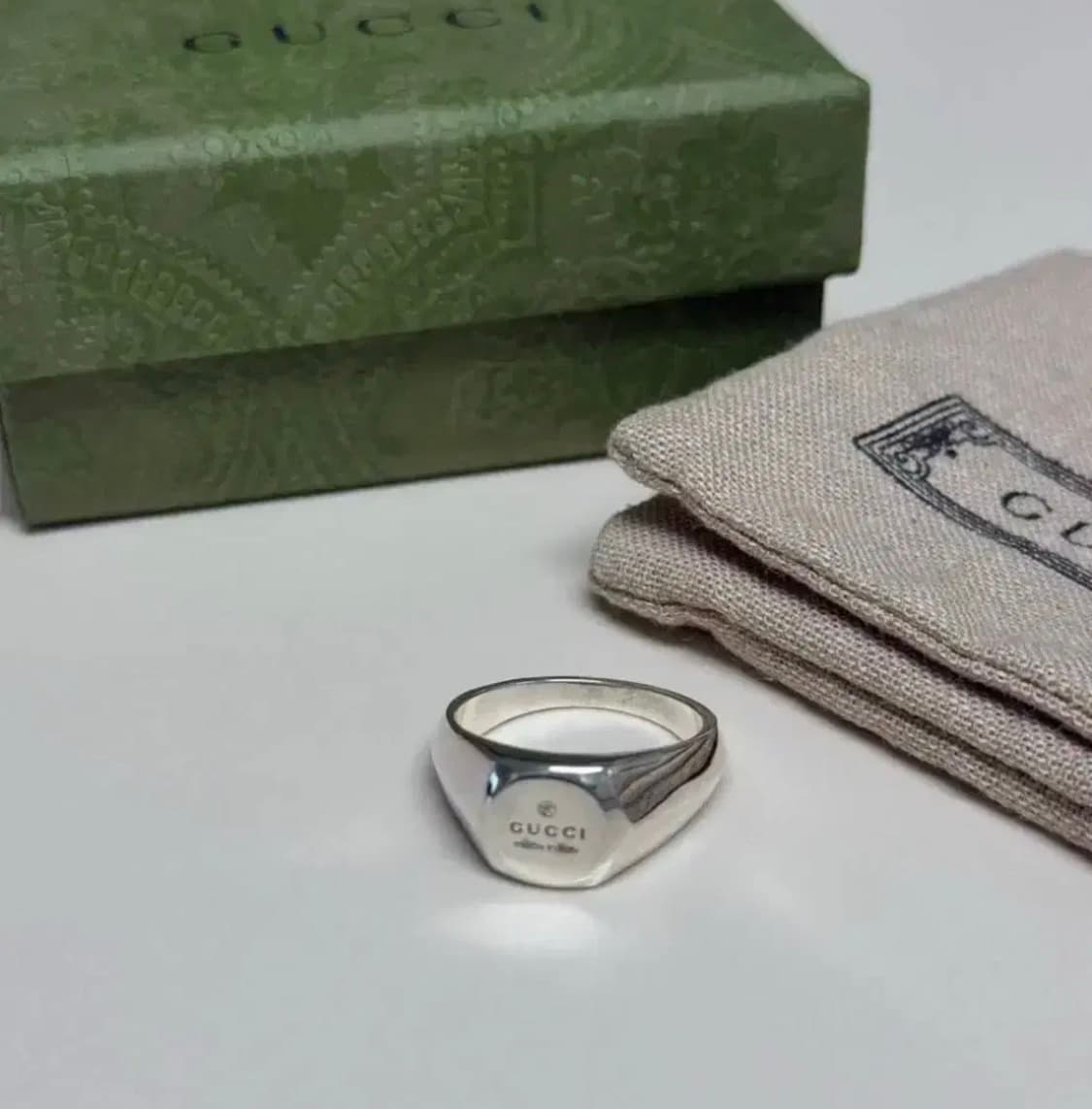 구찌 실버 반지  은반지 gucci 상품이미지1