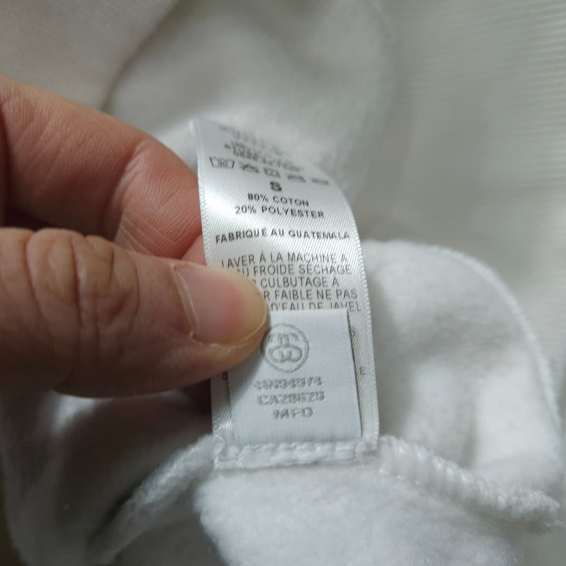 스투시 빅스탁로고 후드 집업 S 상품이미지7