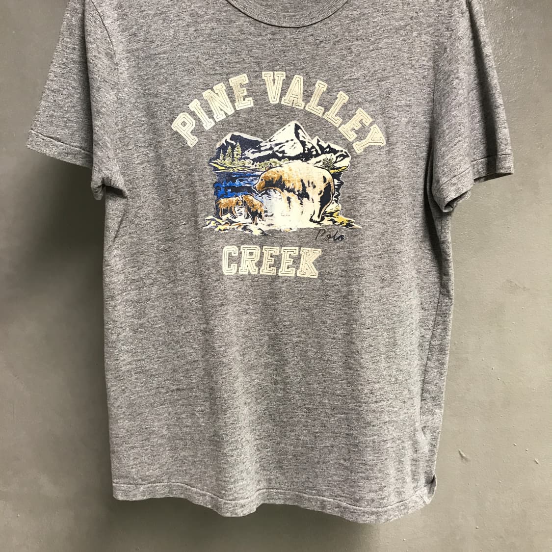 폴로 랄프로렌 그레이 반팔 티셔츠 M 상품이미지3