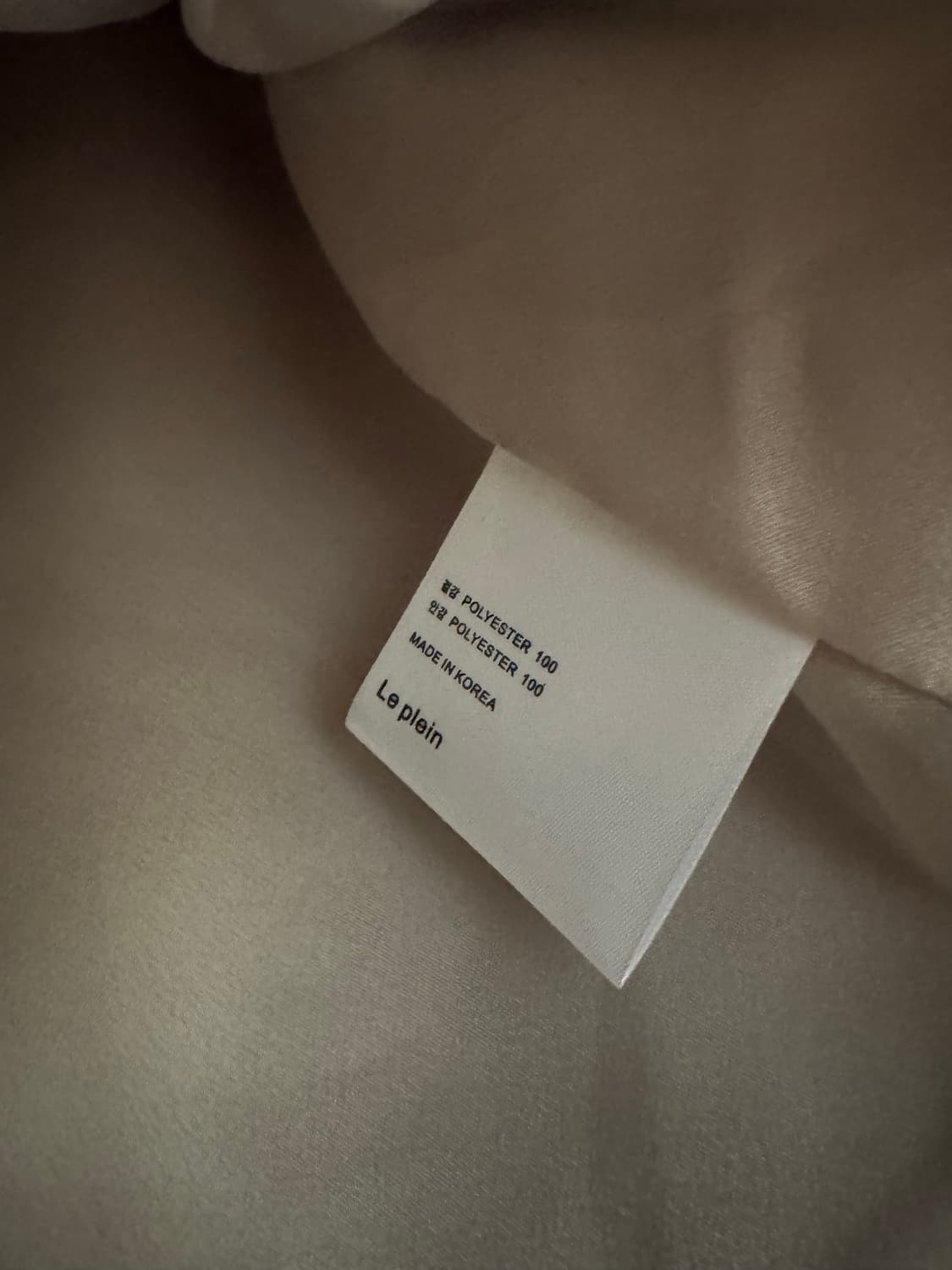 le plein 르플레인 뮤즈 퍼 자켓 크롭 노카라 퍼자켓 상품이미지10