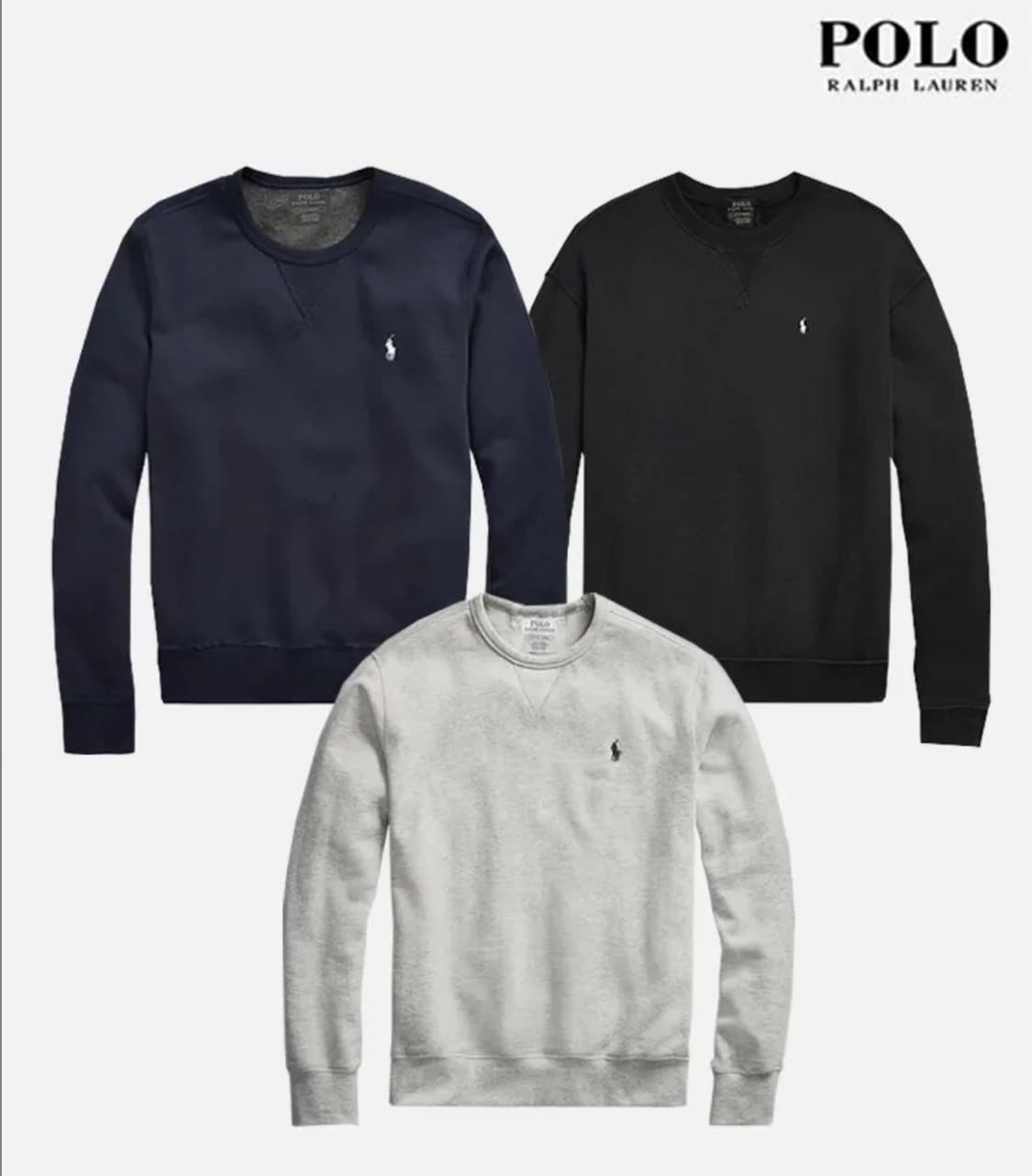 (노기모/정품/새상품)폴로 맨투맨 상품이미지2