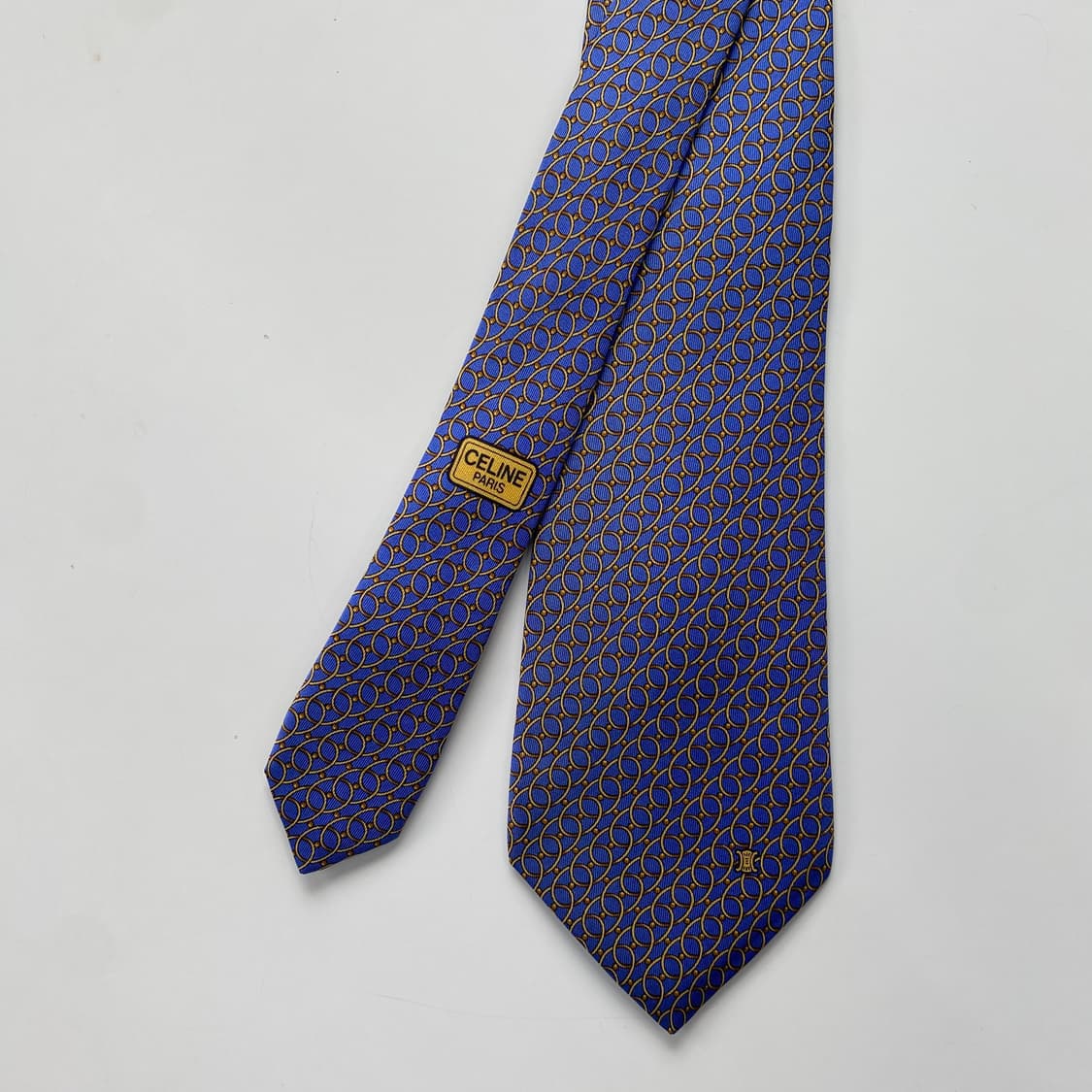 셀린느(celine) 심플로고 명품 정품 넥타이 상품이미지1