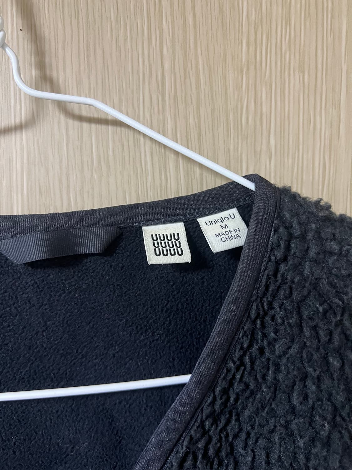 유니클로 U 라인의 후리스 재킷 상품이미지3