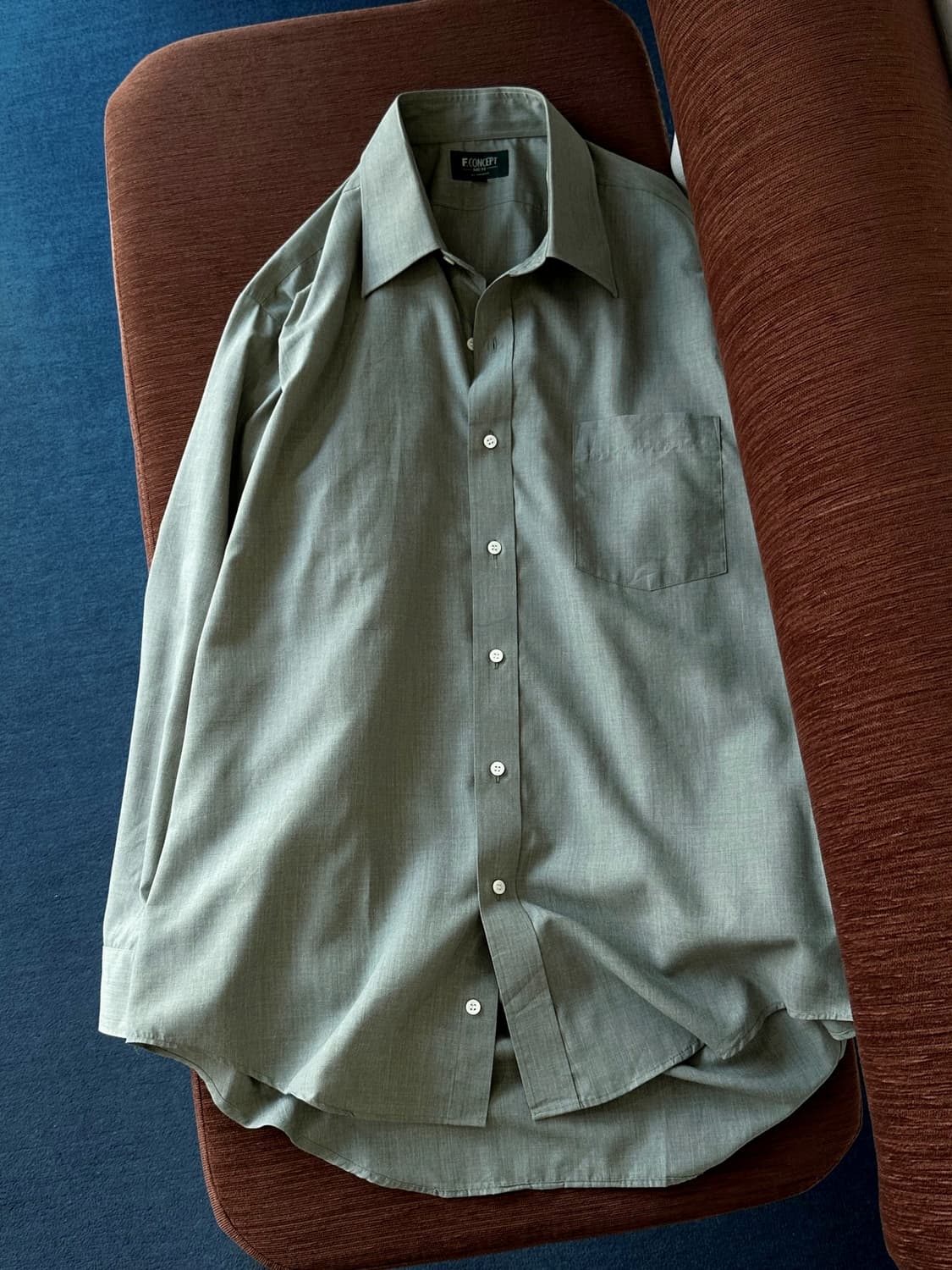 High gauge light poly L/S dress shirt 상품이미지4