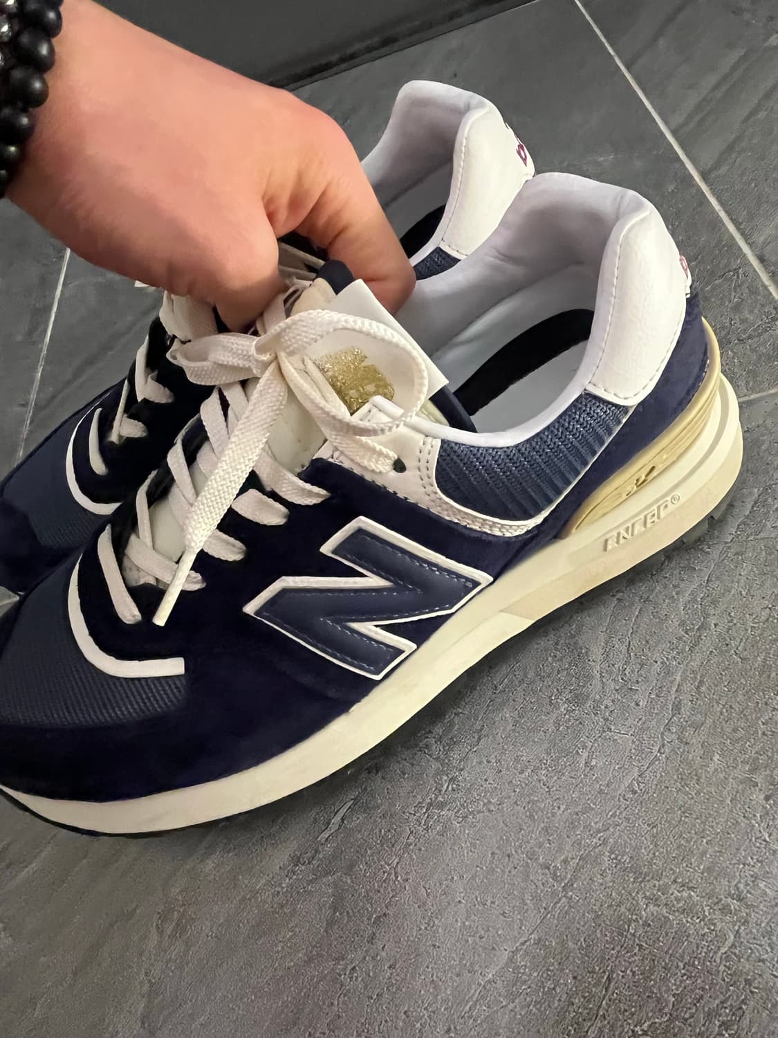 (270) 뉴발란스 574 레거시 네이비 상품이미지4