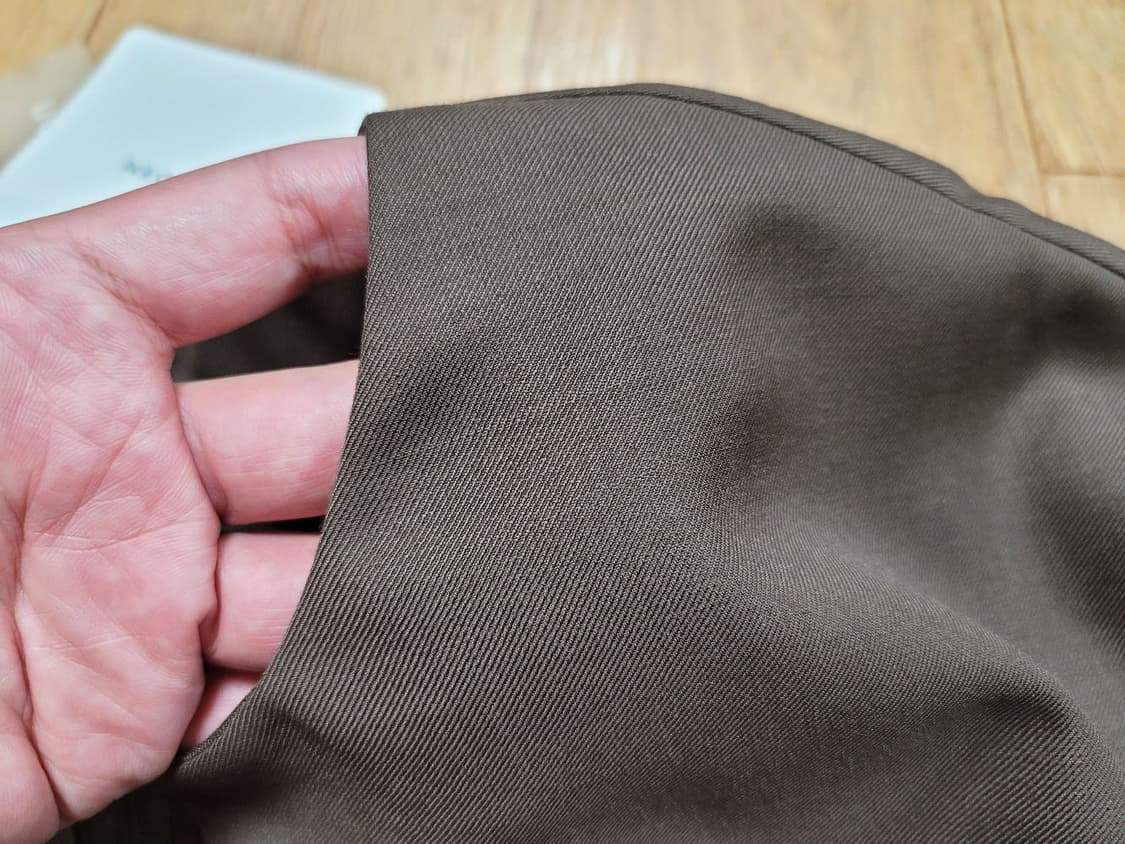 엘보른(ELBORN) 누메로컬렉션 울블렌디드 원피스 55-66 새상품 상품이미지5