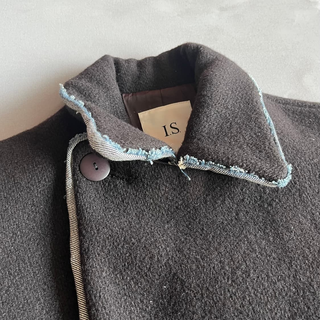 스나오 쿠와하라 데님디테일 코트 상품이미지6