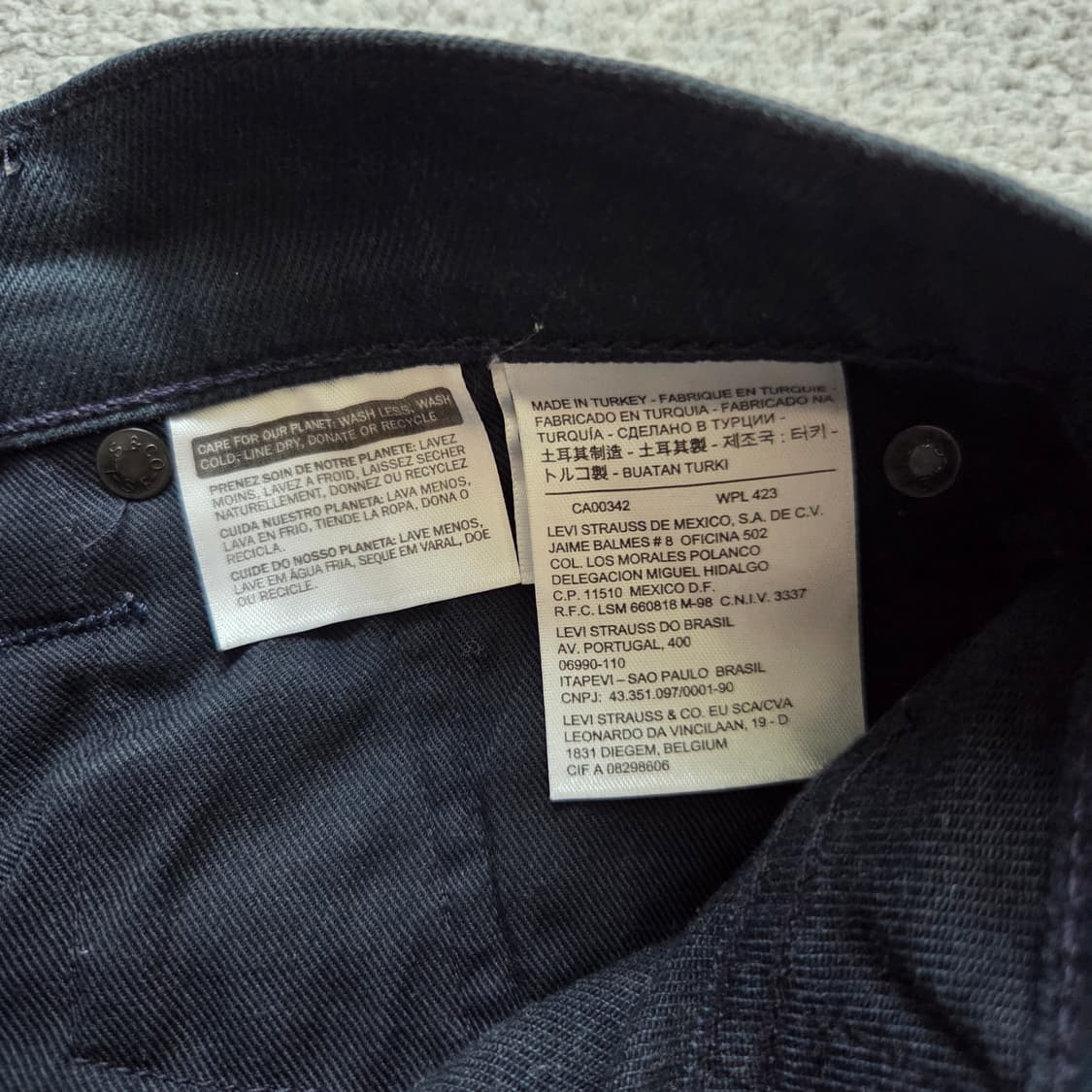 Levi's 511 리바이스 데님팬츠 청바지 30-31 상품이미지9