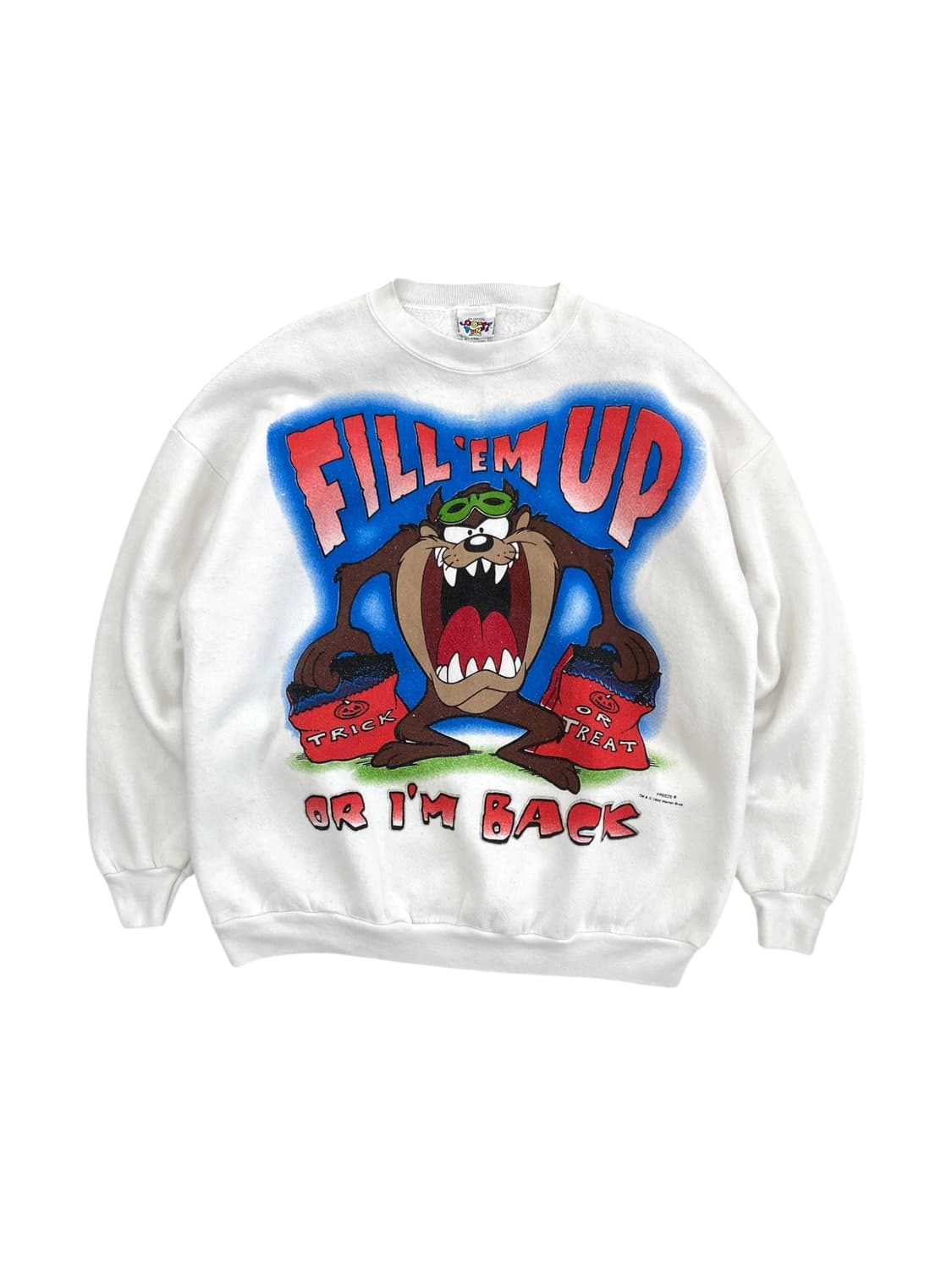 90's 루니튠즈 테즈 스웻셔츠 상품이미지1