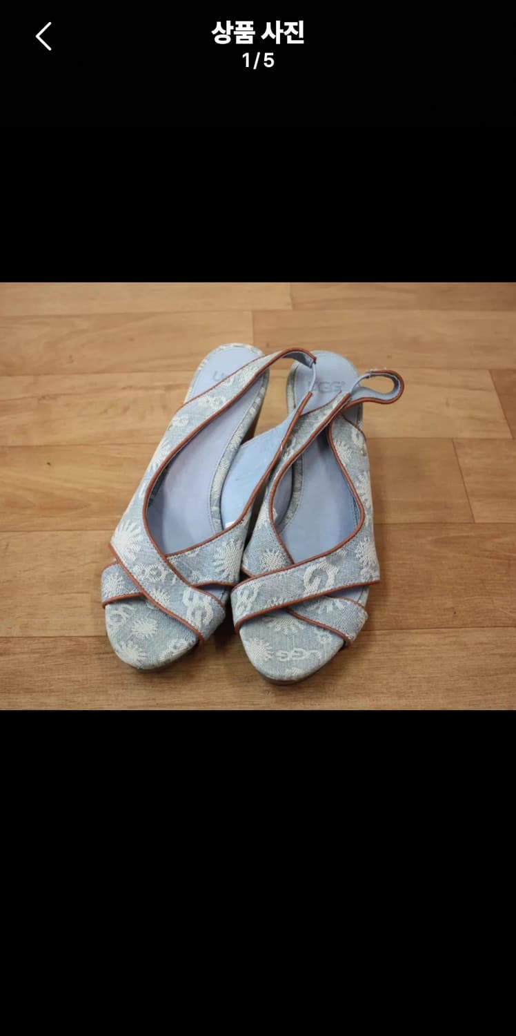 어그ugg 웨지 샌들 255~260 상품이미지1