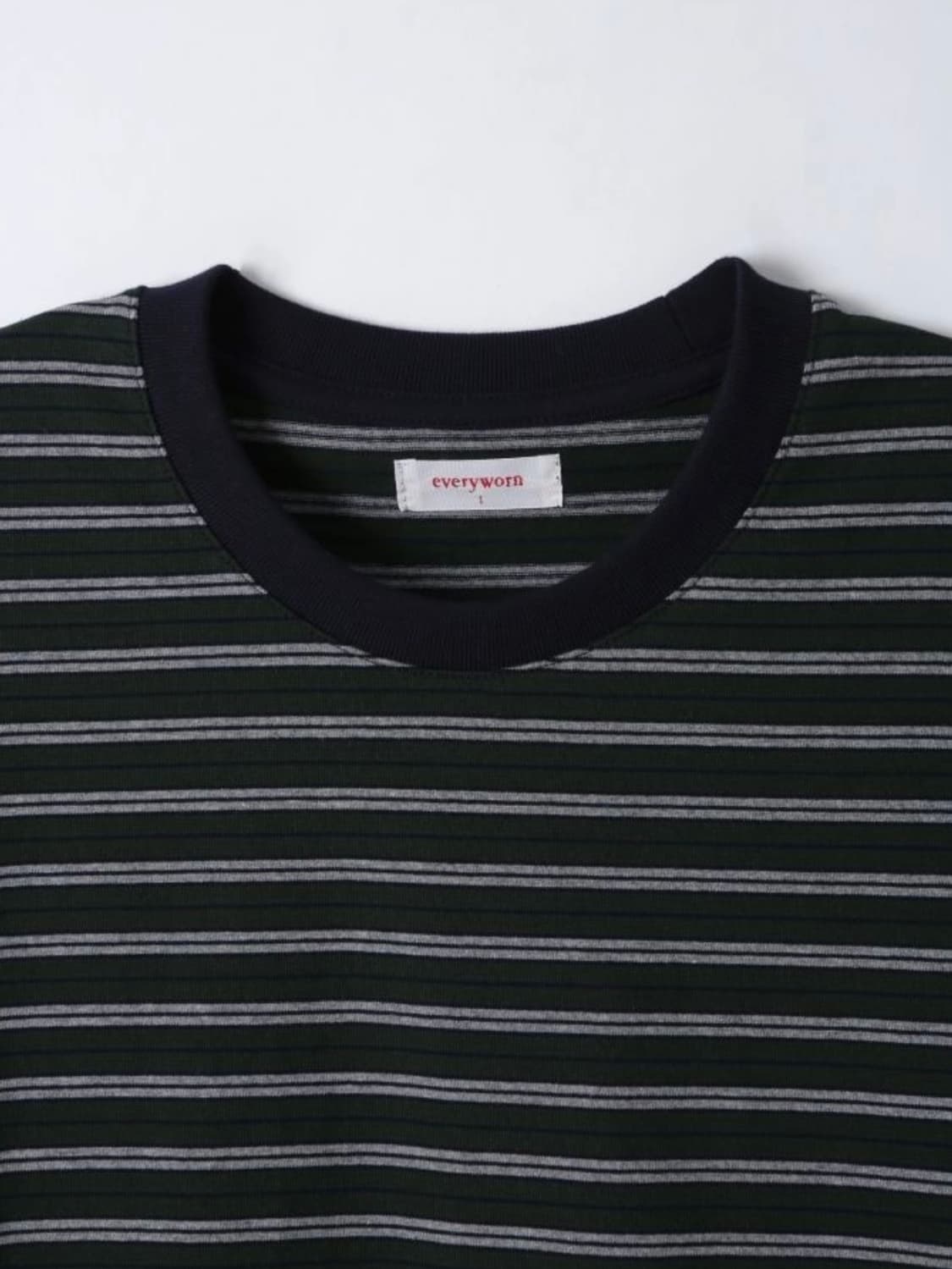 [새상품] 에브리원 스트라이프 반팔 everyworn 상품이미지4
