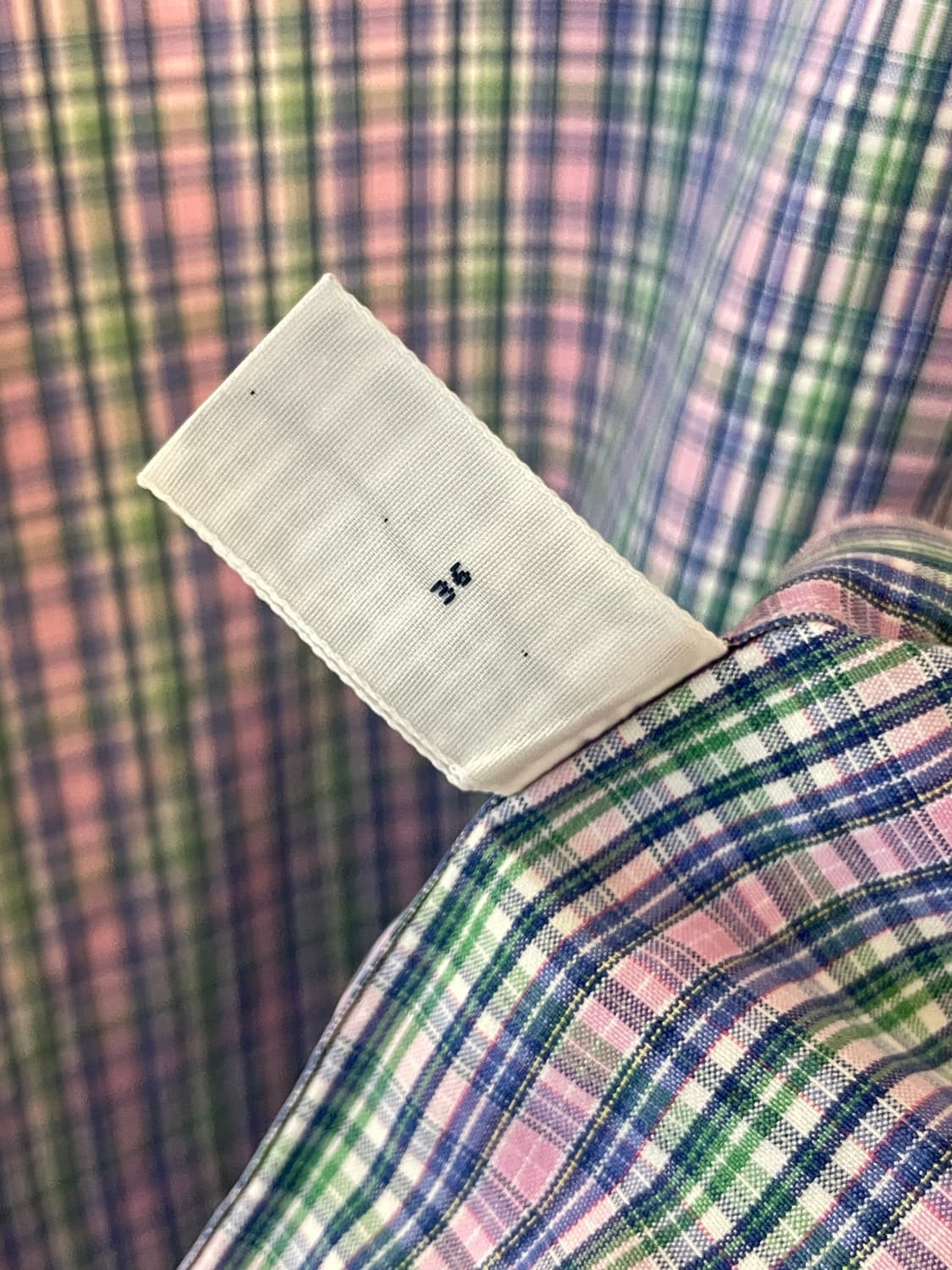 폴로 클래식핏 체크 셔츠  상품이미지8