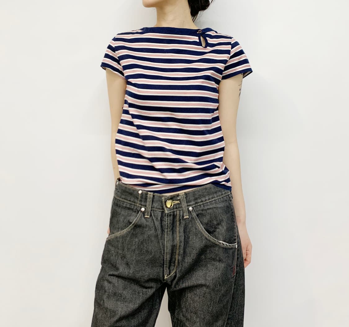 URANUS 스트라이프 반팔티 상품이미지2