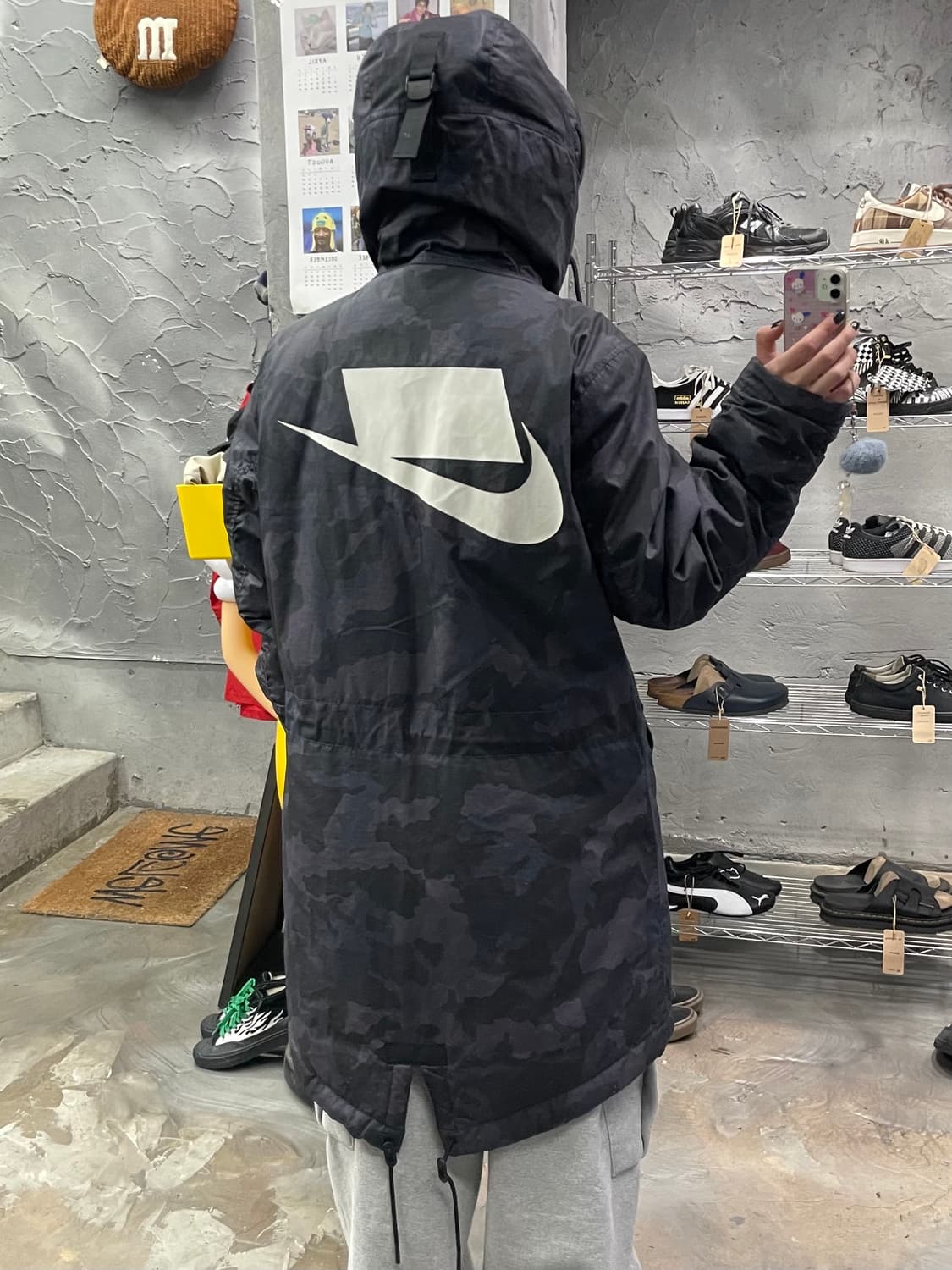 나이키 그레이카모 피쉬테일 파카 상품이미지9