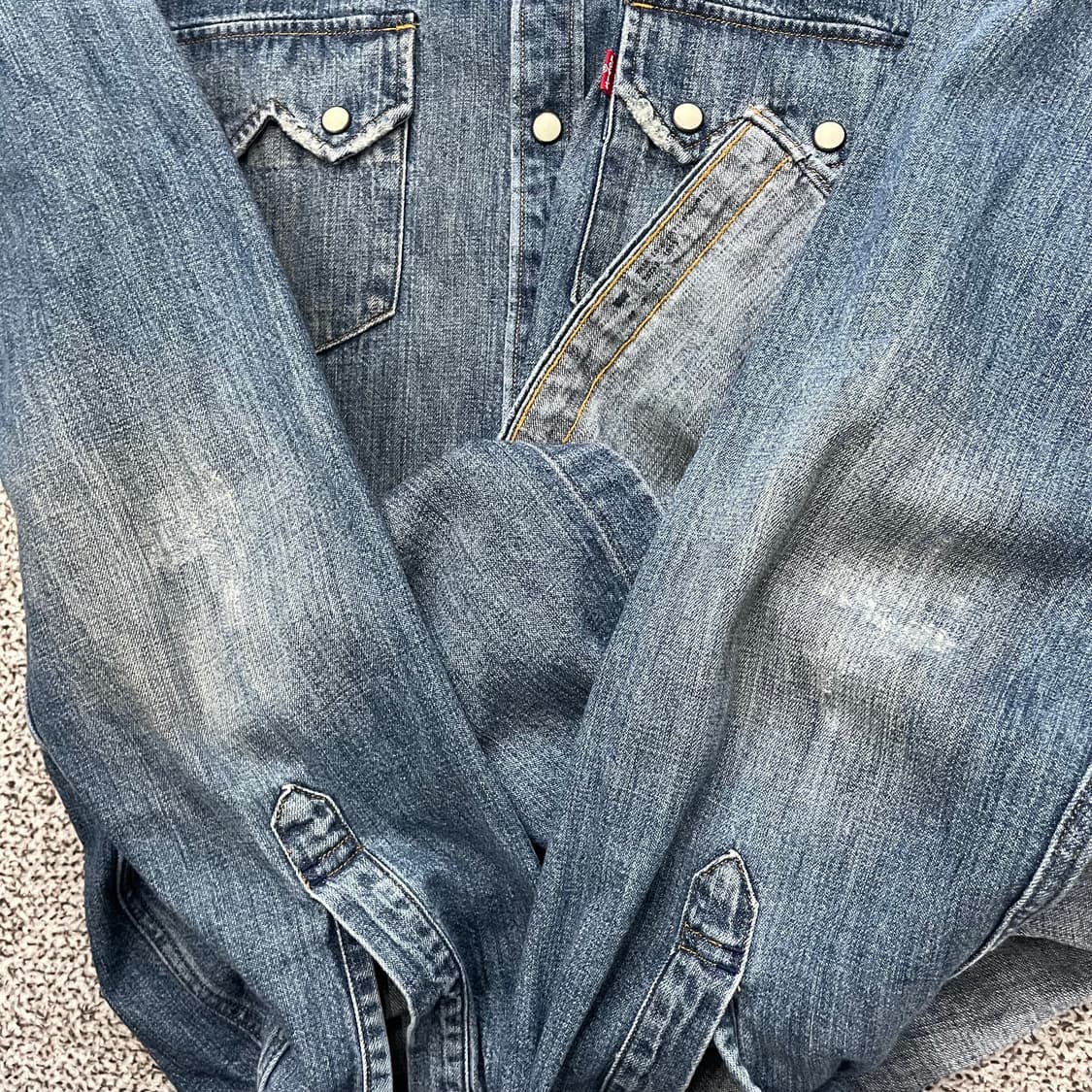 리바이스 데님 웨스턴 셔츠 상품이미지5