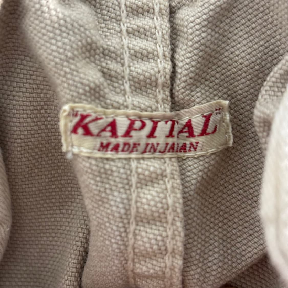 3) kapital 캐피탈 캔버스 팬츠 상품이미지4