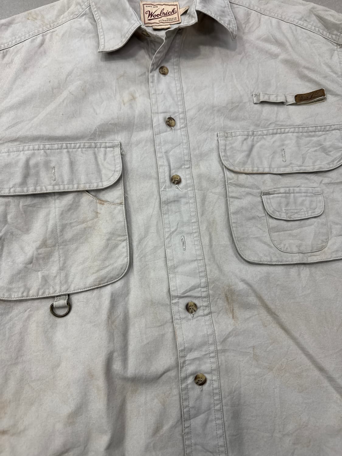 울리치 유틸리티 포켓 셔츠 L 상품이미지7