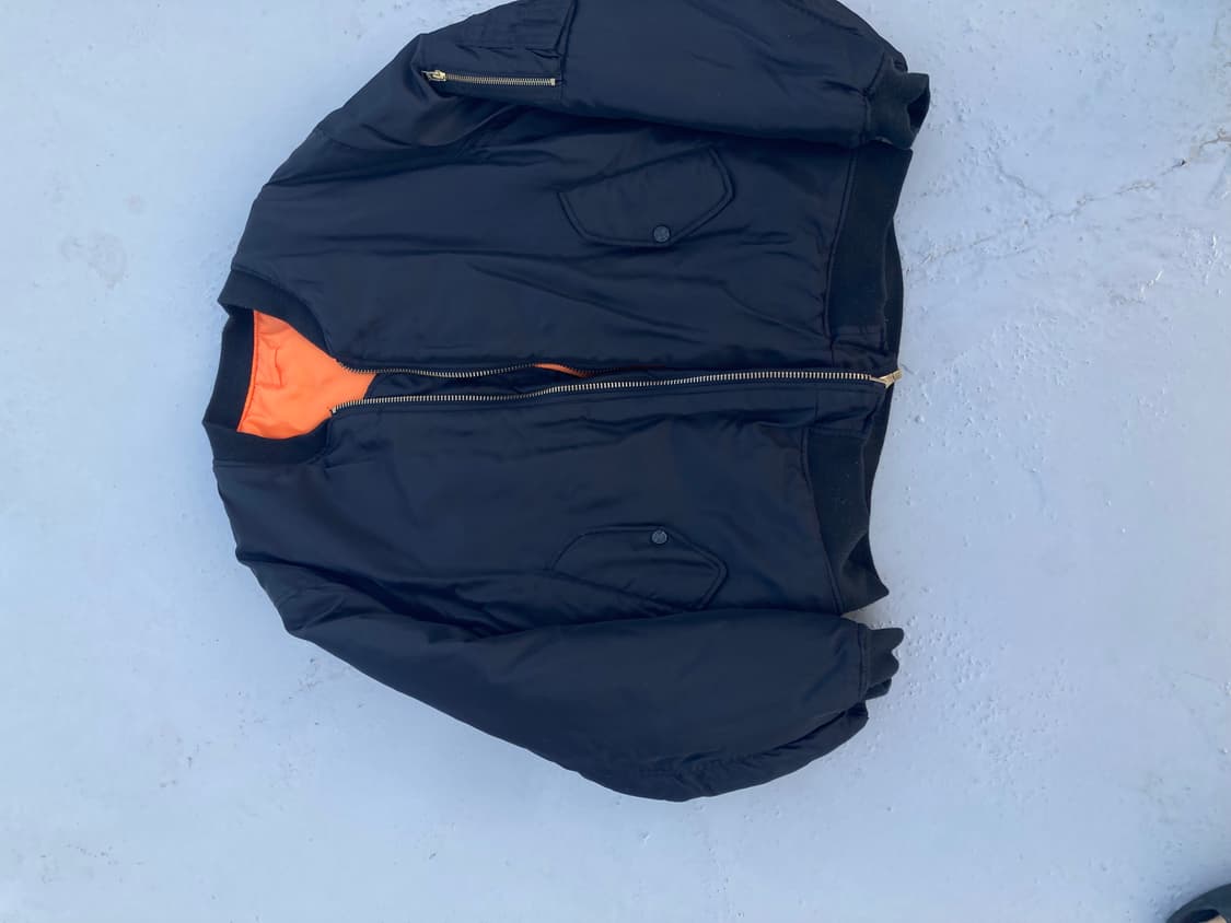 포스텍스 가먼츠 봄버 블랙 상품이미지2