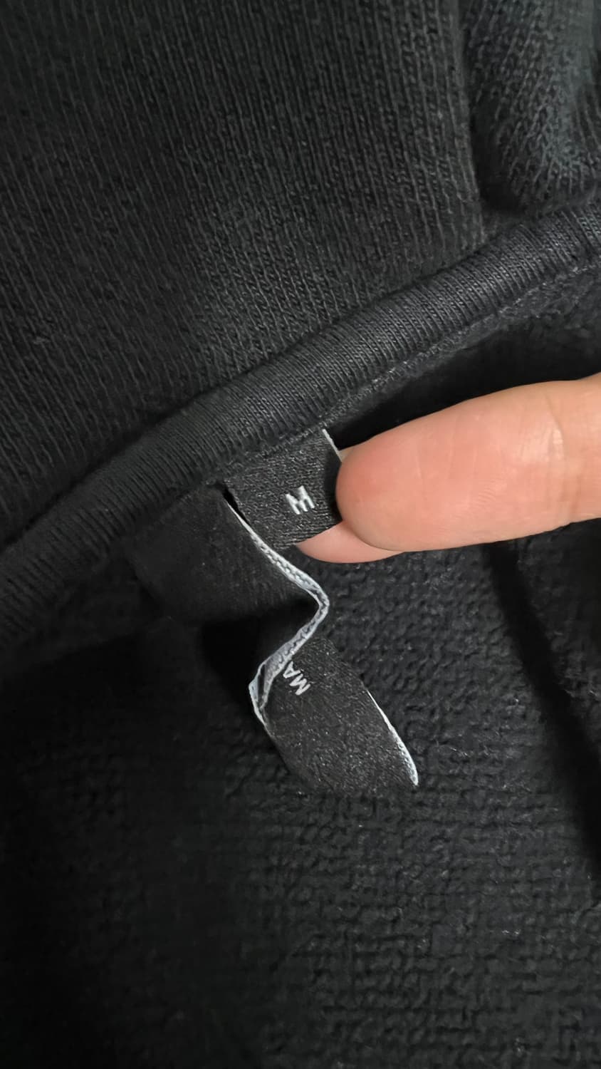 entire studios full zip washed black M 상품이미지5
