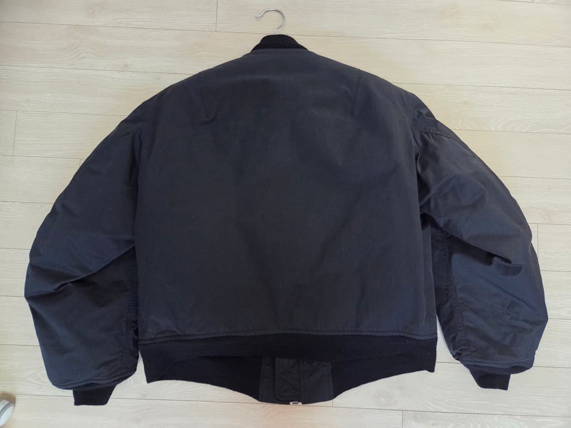 [5] 24FW 시오타 MA-1 (블랙, 신형 실루엣) 상품이미지4