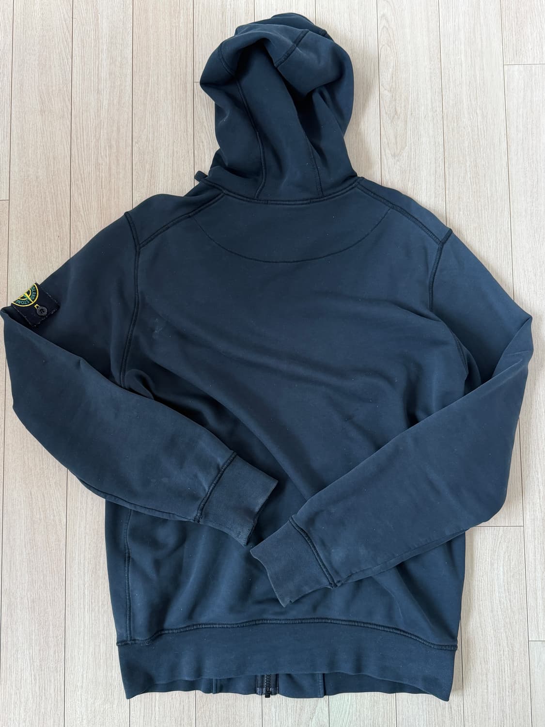 스톤아일랜드 후드집업 블랙 M 상품이미지3