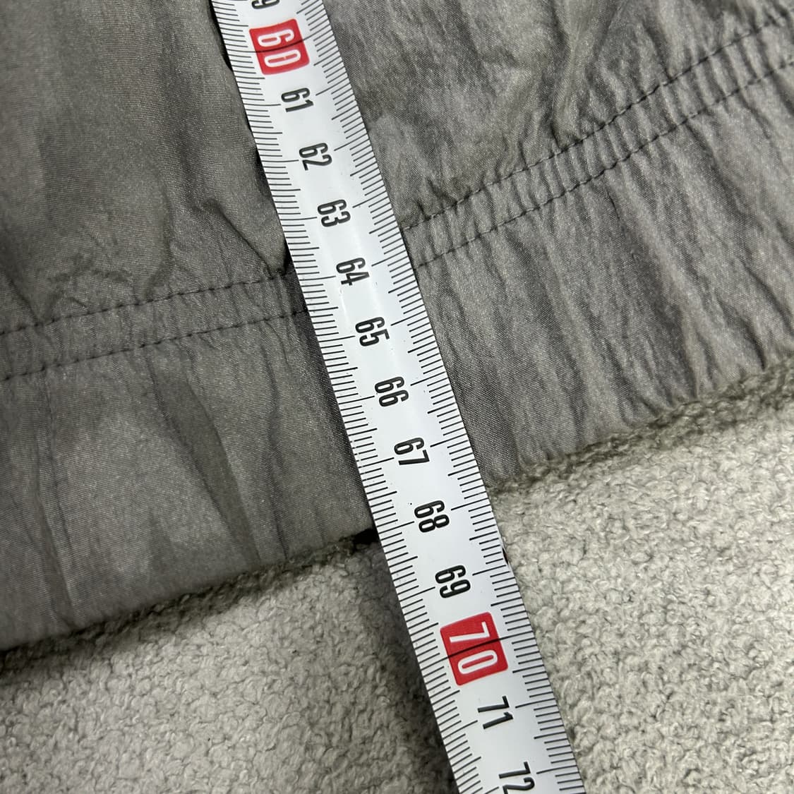 나이키 바람막이 후드 자켓 회색/네이비 m 상품이미지6