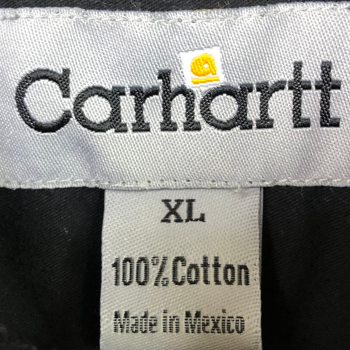 XL 칼하트 블랙 워크 셔츠 상품이미지3