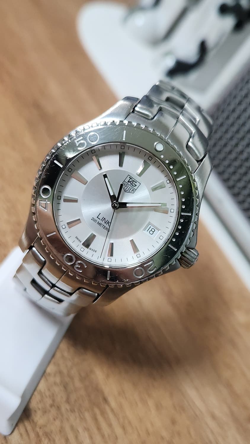 # 태그호이어 링크 200m 다이버 쿼츠 남성명품 시계 급처 상품이미지10