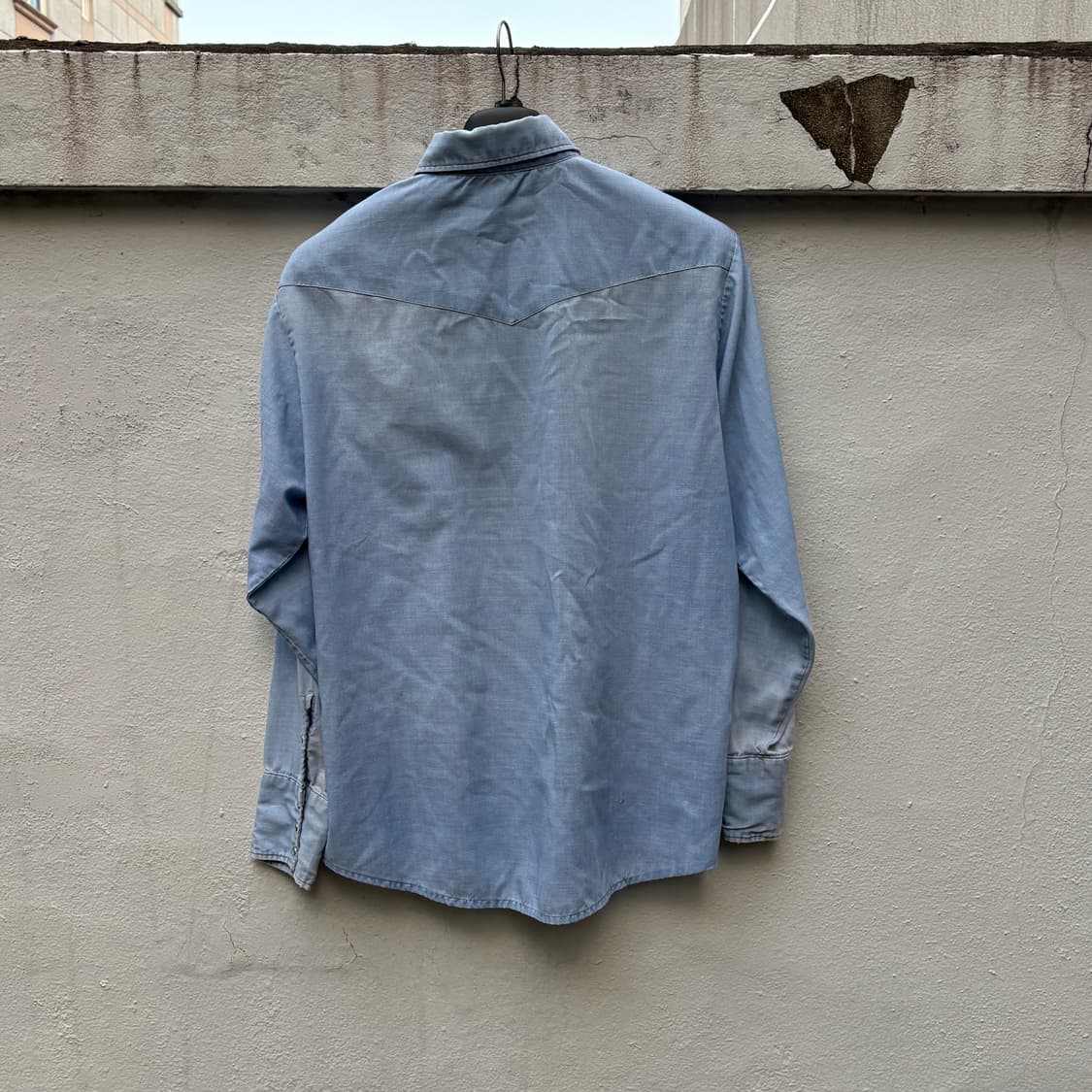 70’s Sears 샴브레이 웨스턴셔츠 상품이미지2