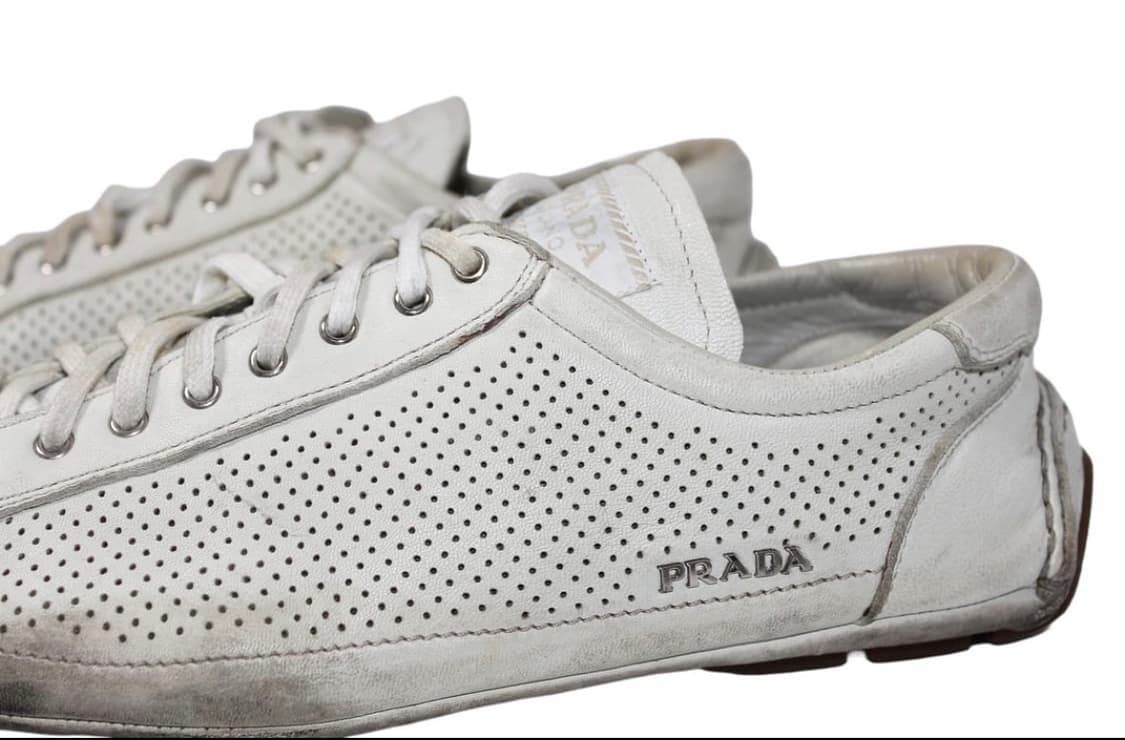 PRADA 레더 스니커즈 상품이미지2