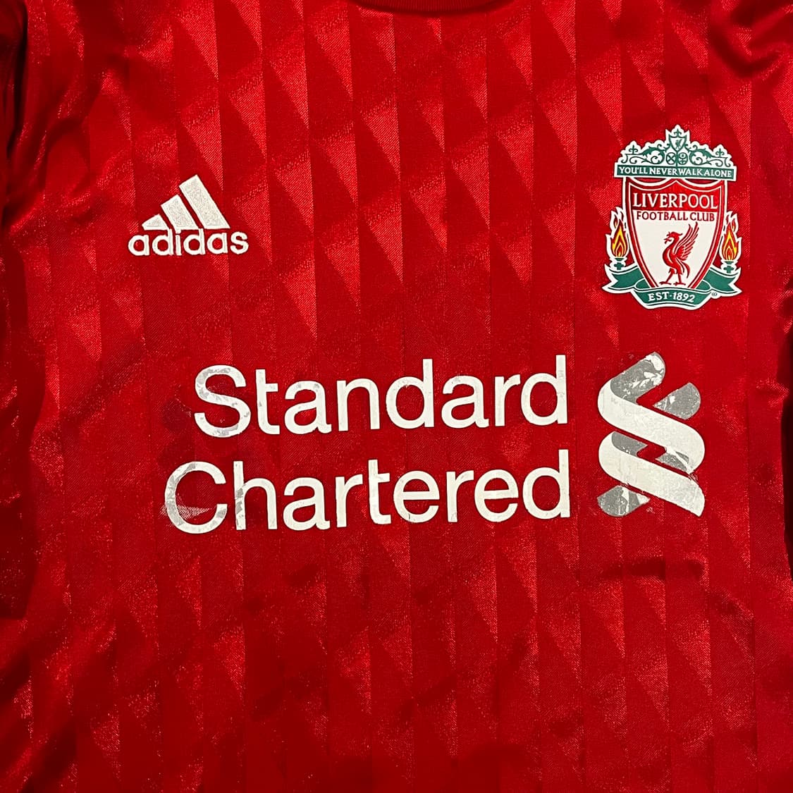 아디다스 리버풀 10-11 홈 제라드 마킹 유니폼 상품이미지6