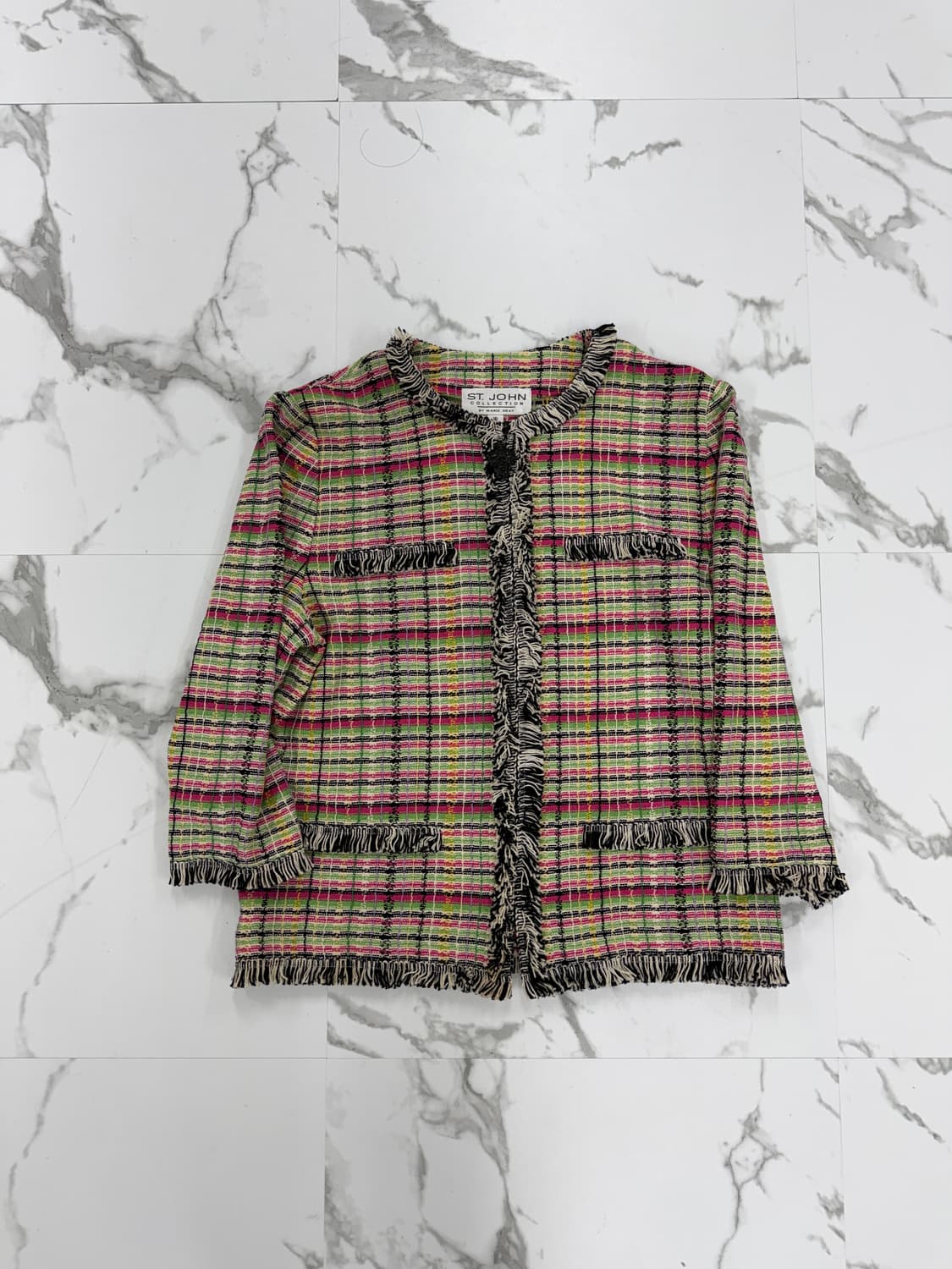ST.JOHN 센존 트위드 자켓 상품이미지1