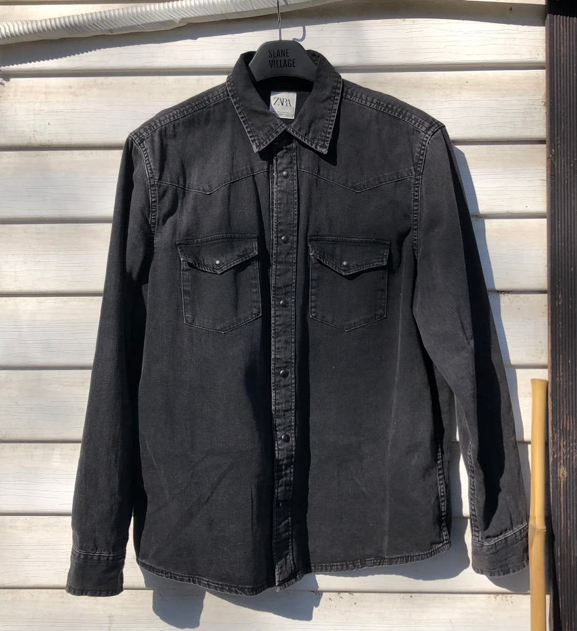 자라(zara) 웨스턴 데님 셔츠 상품이미지1