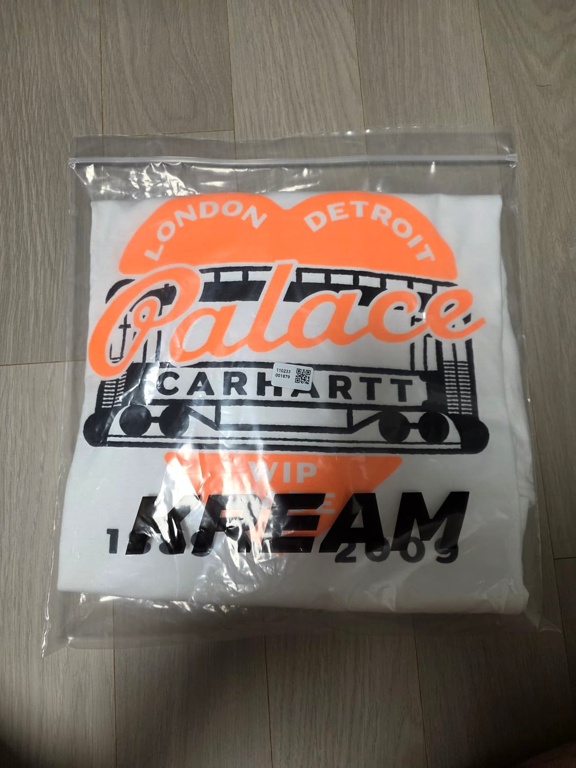 XXL) 팔라스 x 칼하트 하트 티셔츠 반팔티 상품이미지2