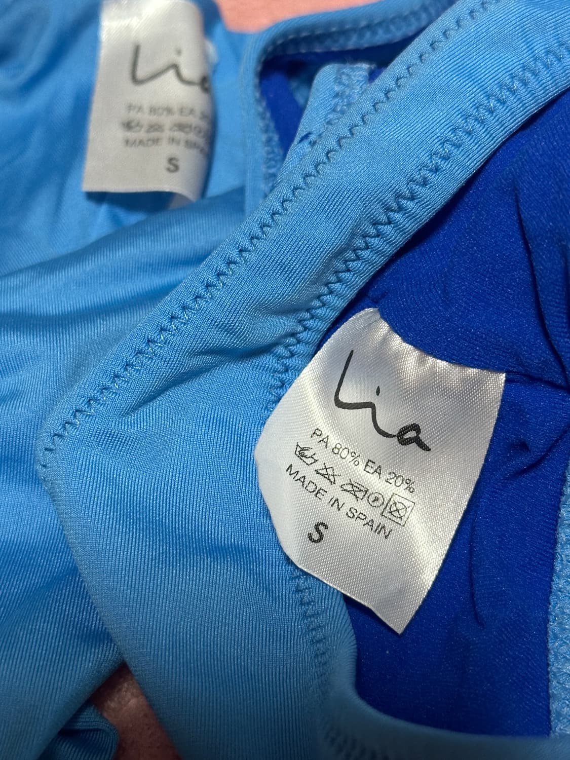 Lia swimwear 세트 스카이블루 S 상품이미지4