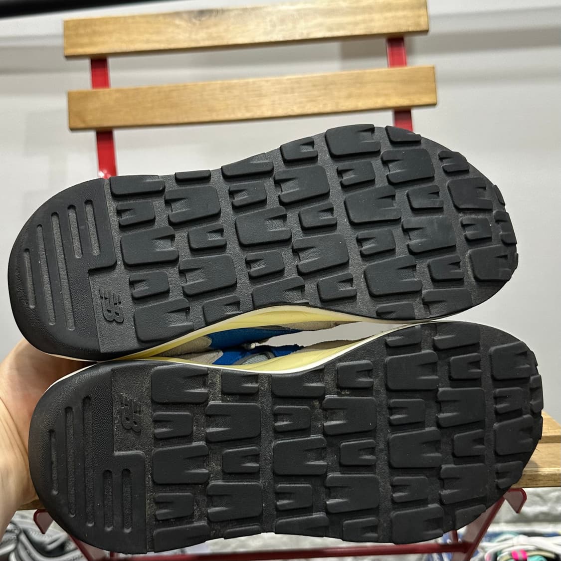 245) 뉴발란스 운동화 여성 여자 신발 57/40 스니커즈 블루 상품이미지6