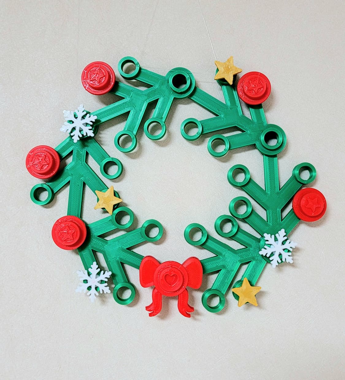 토이 블록 크리스마스 리스 상품이미지1