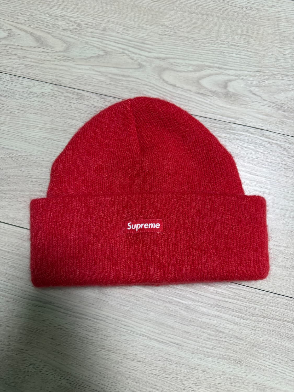 슈프림 비니 레드 비니 상품이미지2