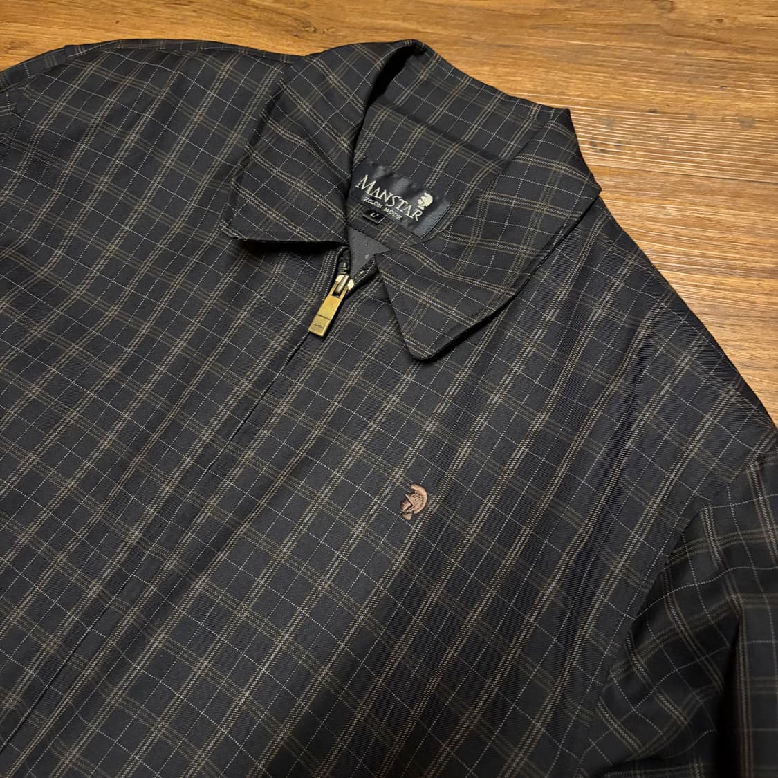 KOLON MANSTAR SILK WOOL ZIPUP JACKET 상품이미지4