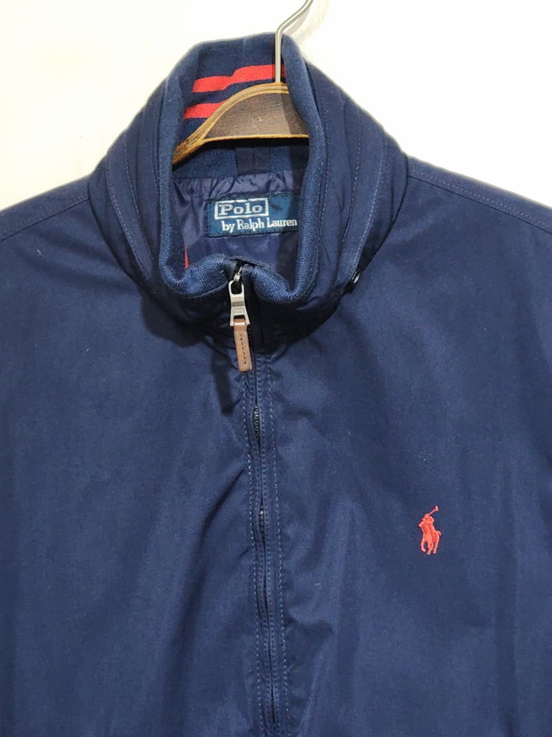 (L) 랄프로렌 폴로 점퍼 네이비 로고 자켓 캐주얼 하이넥  상품이미지2