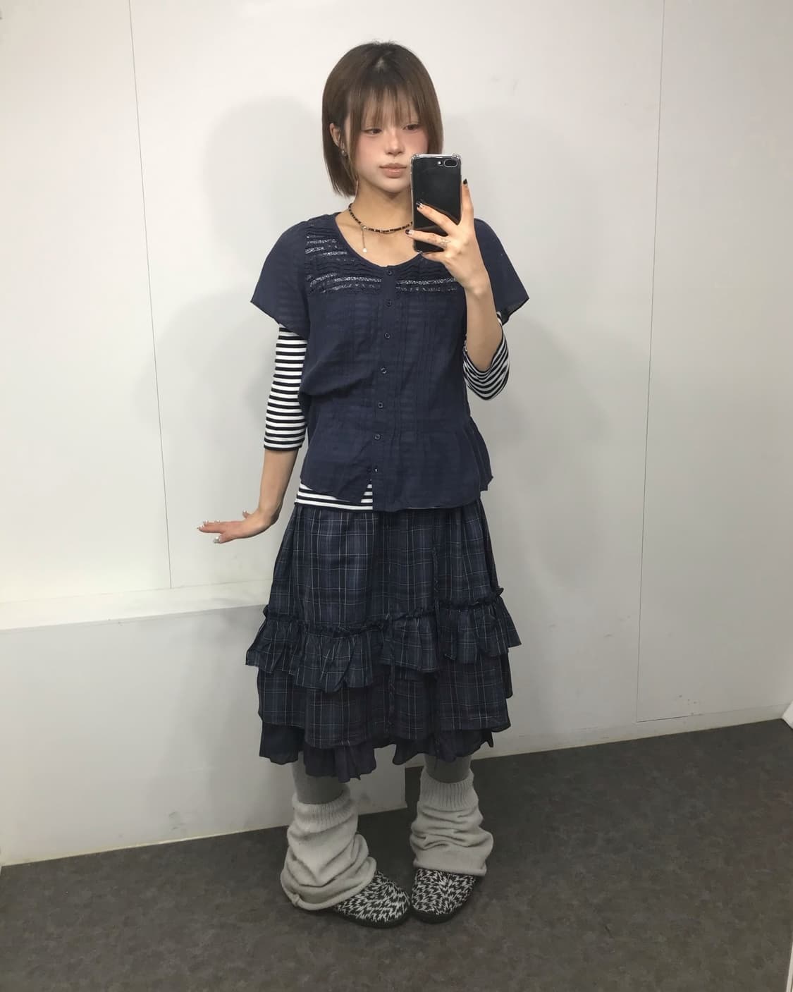 𖤐네이비 소녀 코디 set𖤐  상품이미지3