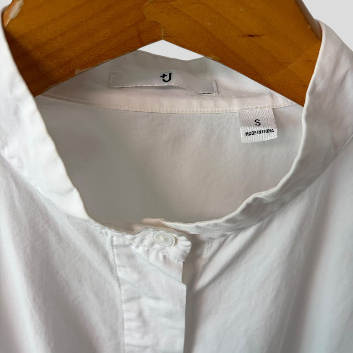 (여성S)유니클로+J 수피마코튼 돌먼 7부 슬리브 셔츠 no 상품이미지3