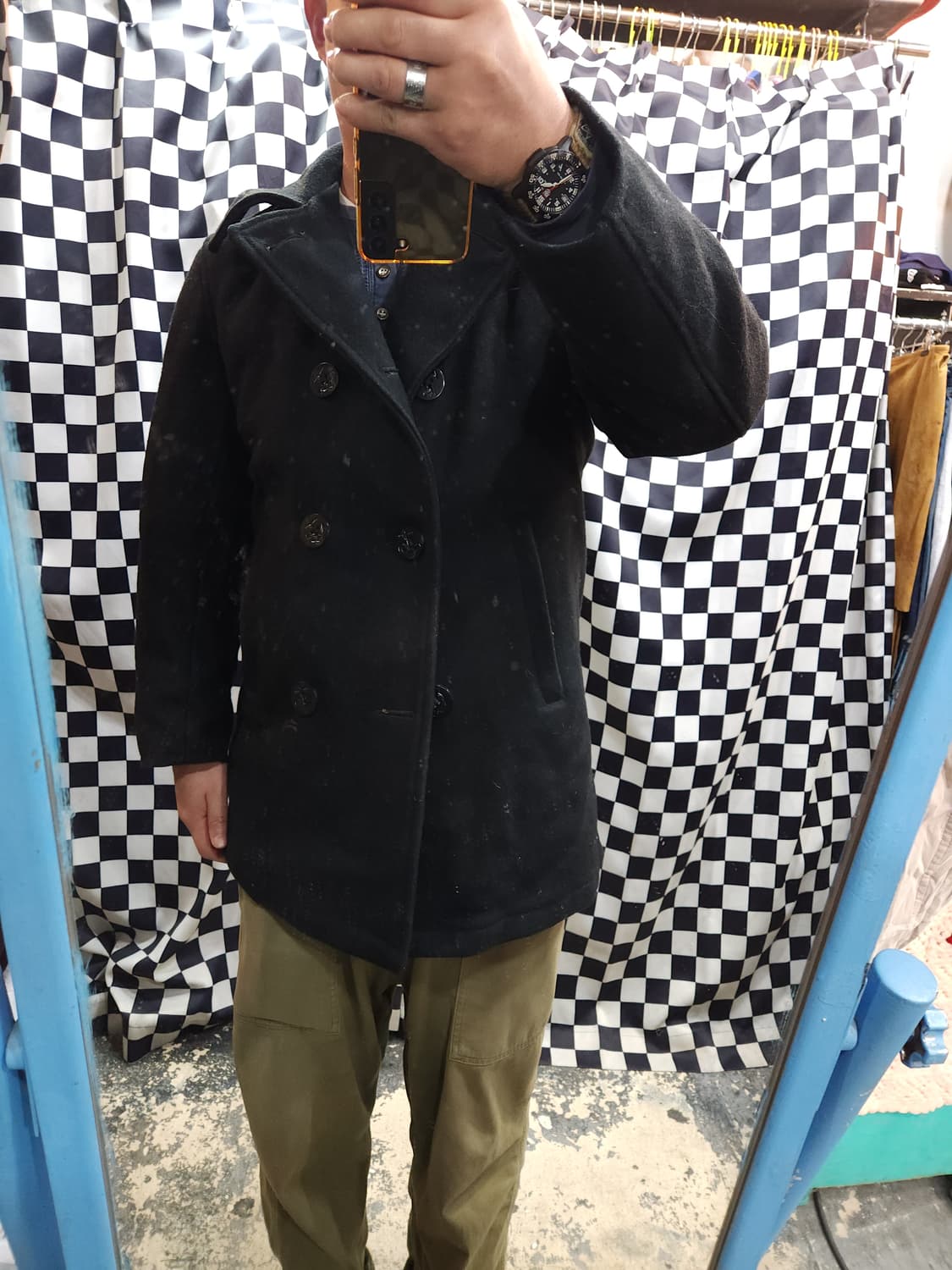 스피왁 골든플리스 울 피코트

 상품이미지8