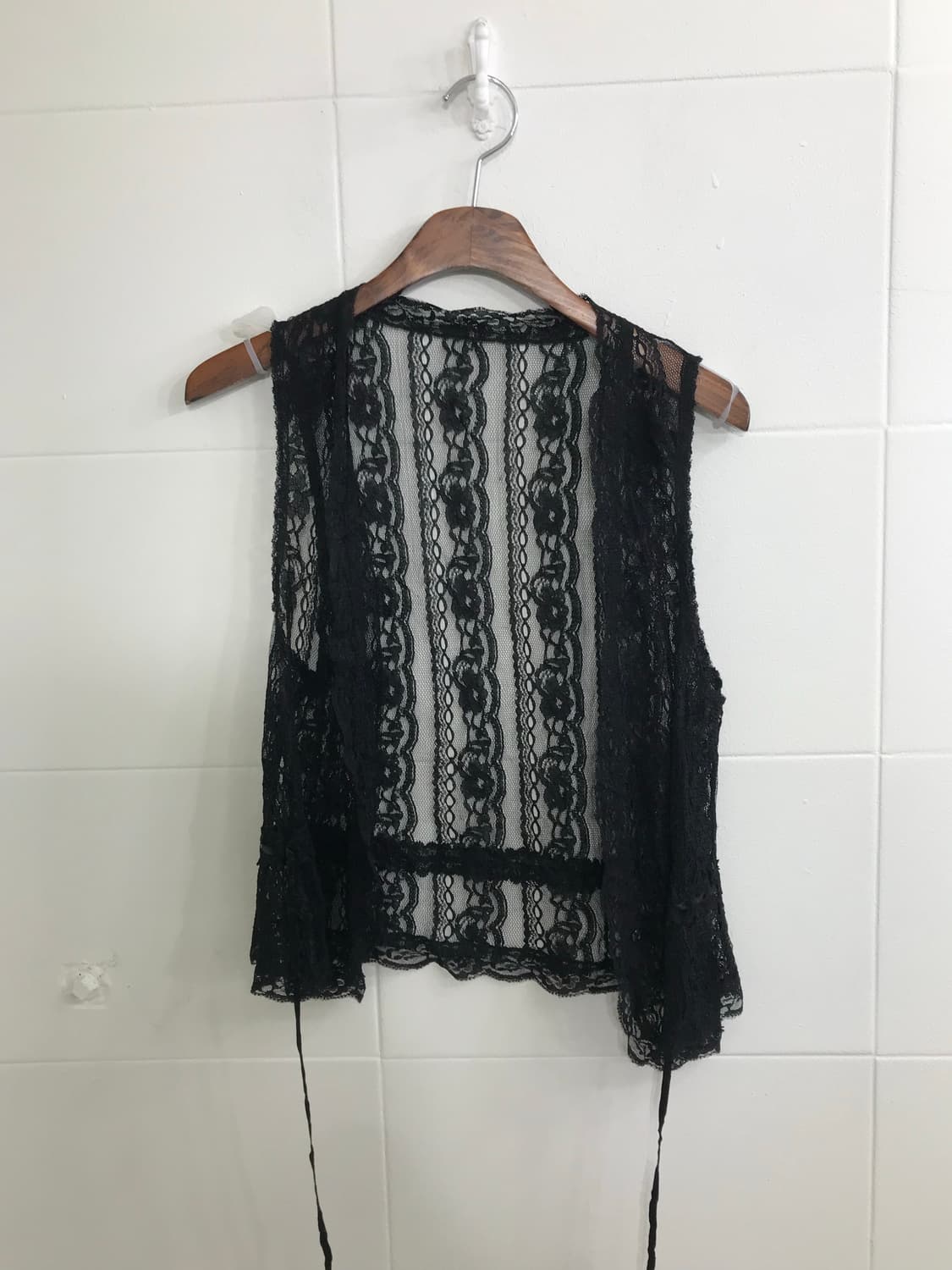 빈티지 블랙 도트 데일리 니혼진 코디세트 상품이미지4