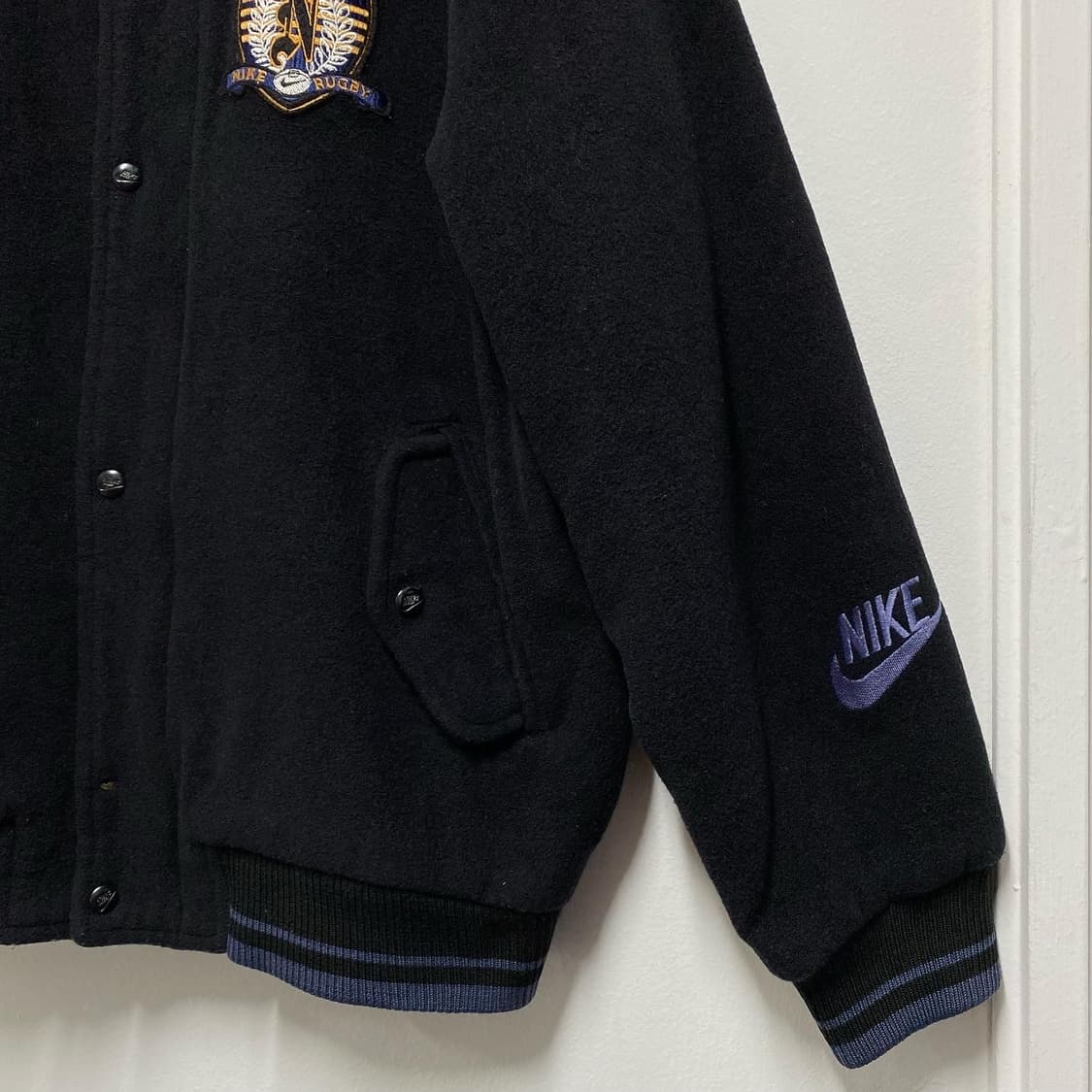(XL)OLD NIKE RUGBY WOOL VASITY 상품이미지7