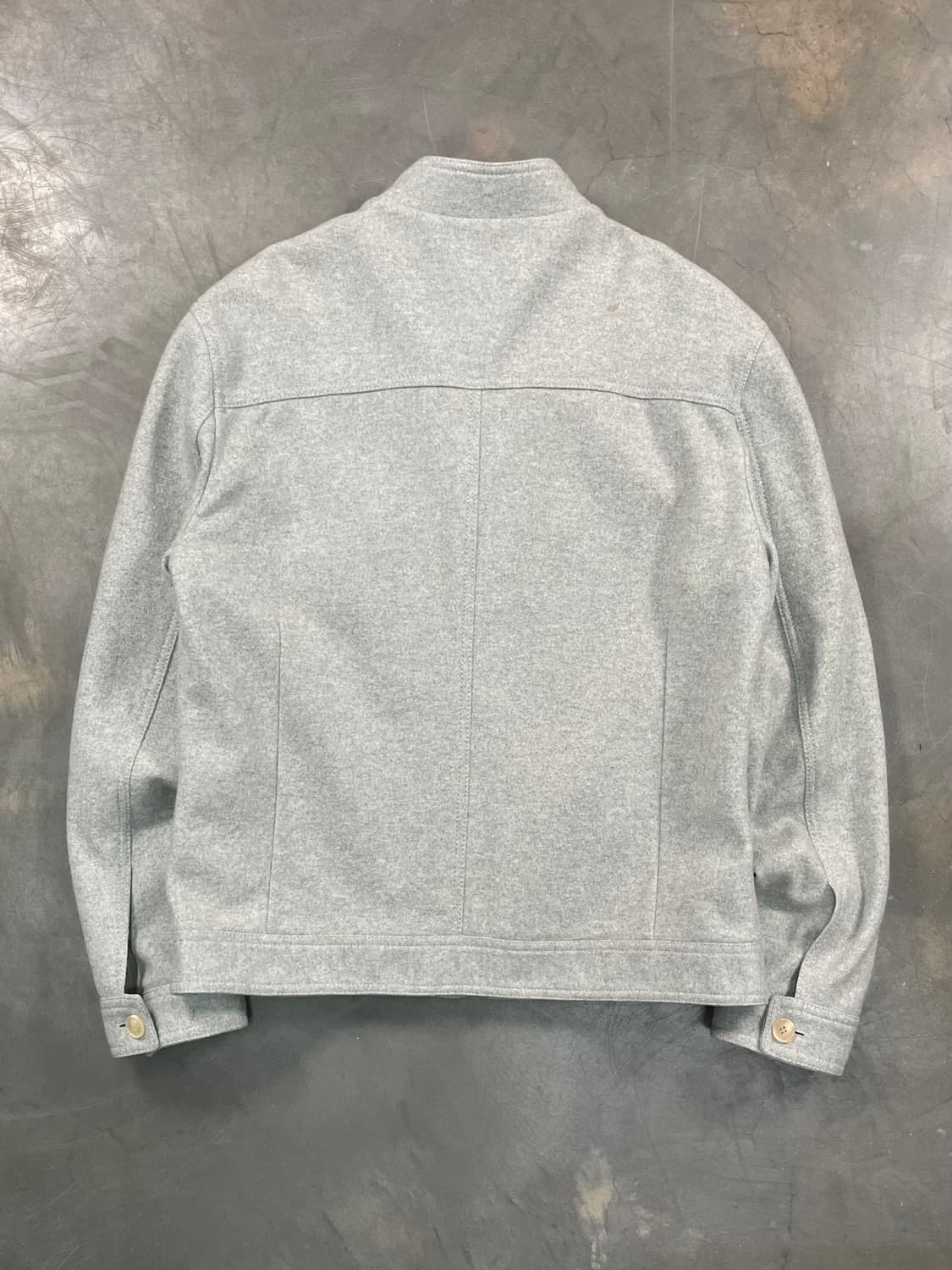 솔리드 옴므 울 봄버 자켓 상품이미지5