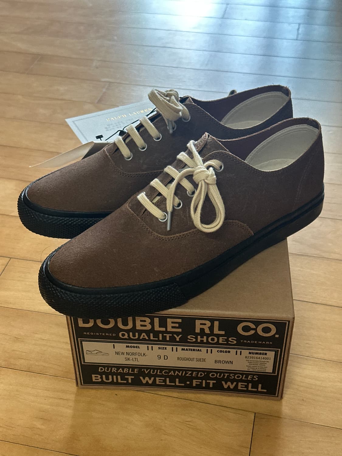 RRL 러프아웃 스니커즈 9d 새상품 상품이미지7